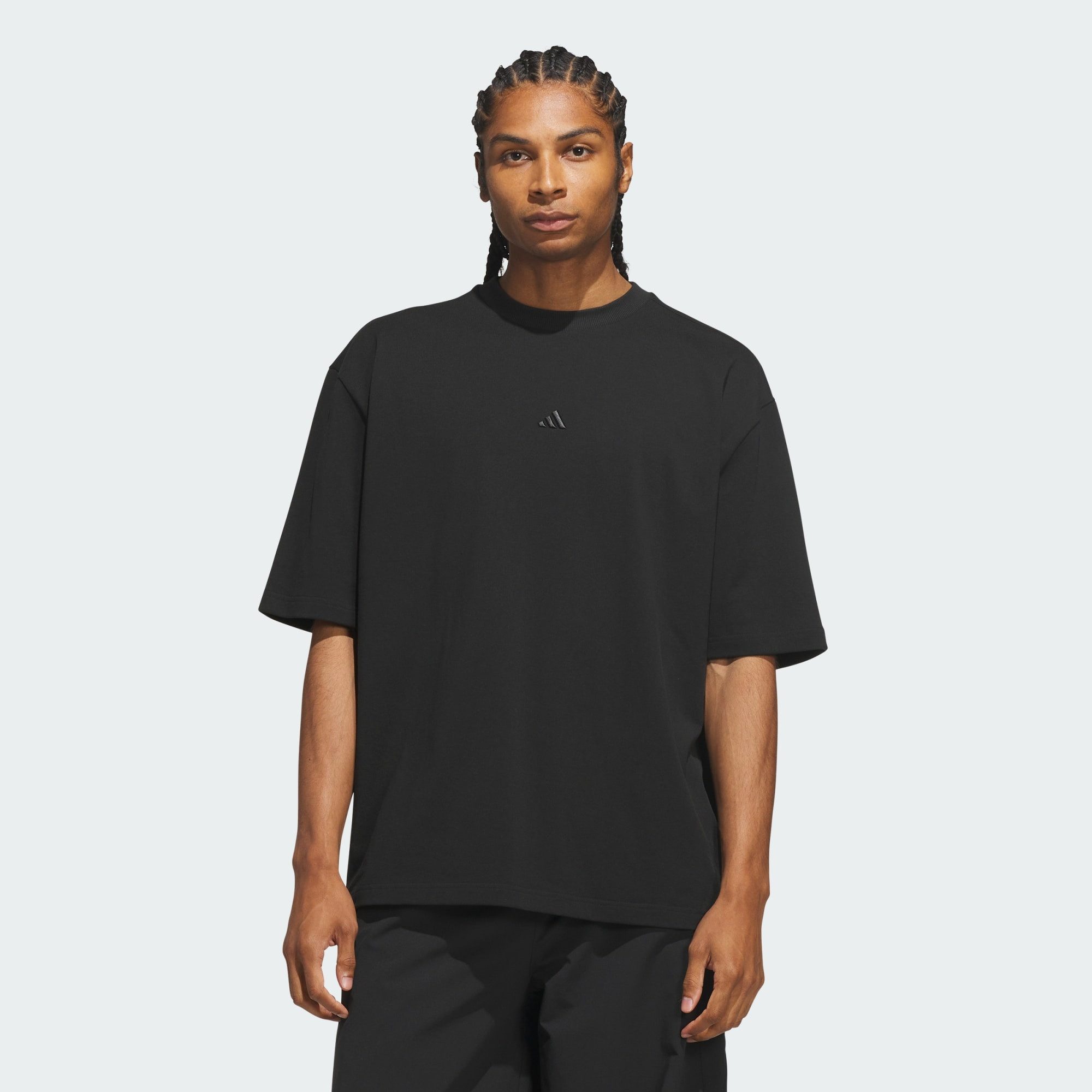 adidas Performance T-Shirt ADIDAS BASKETBALL SINGLE JERSEY T-SHIRT (1-tlg)