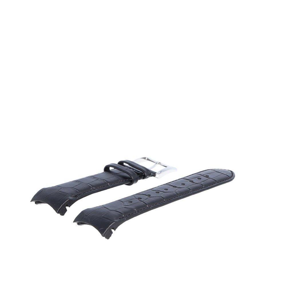 BOSS Uhrenarmband 24mm Leder Schwarz 659302495