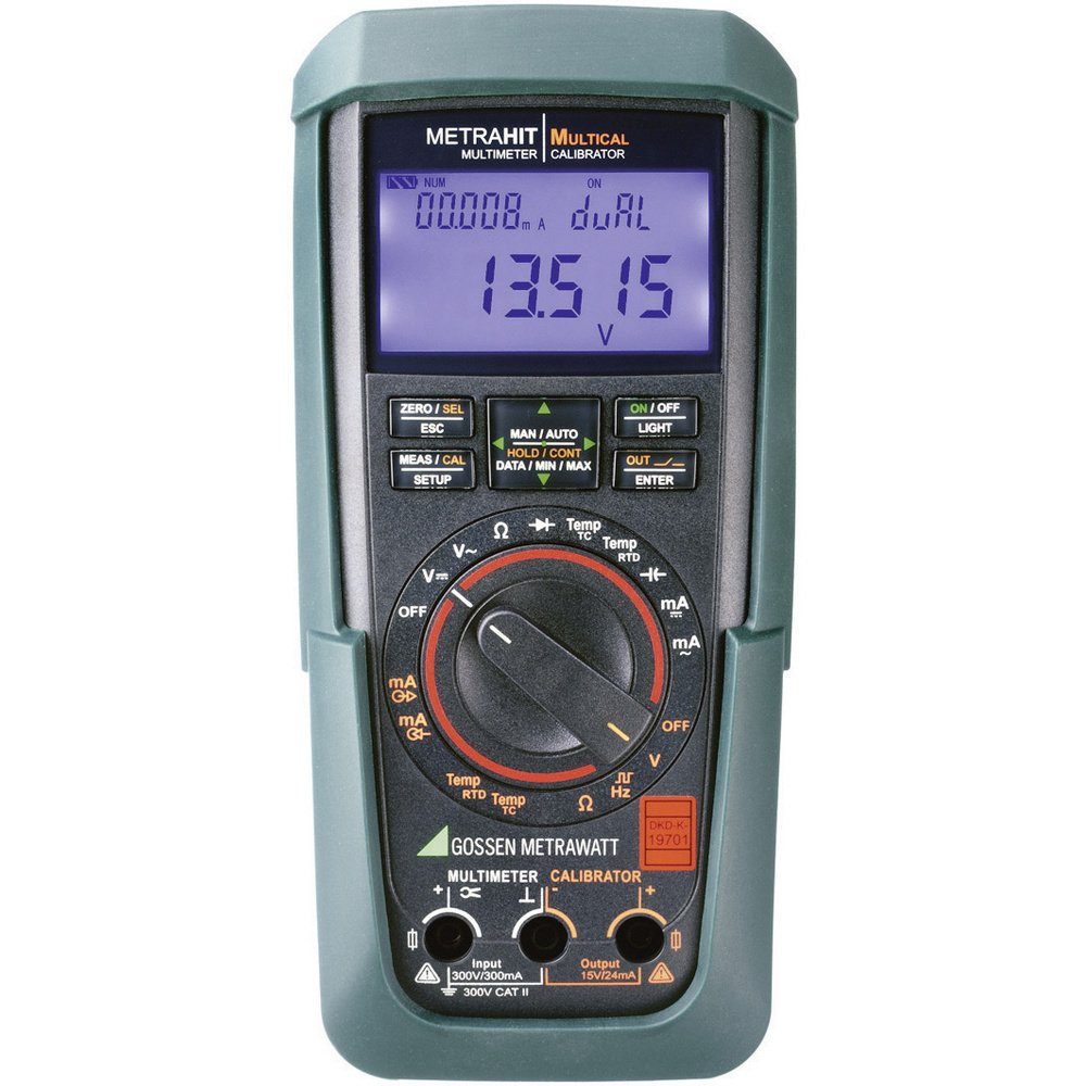 Multimeter Gossen Metrawatt METRAHIT MULTICAL Kalibrator kalibriert (DAkkS-akkred