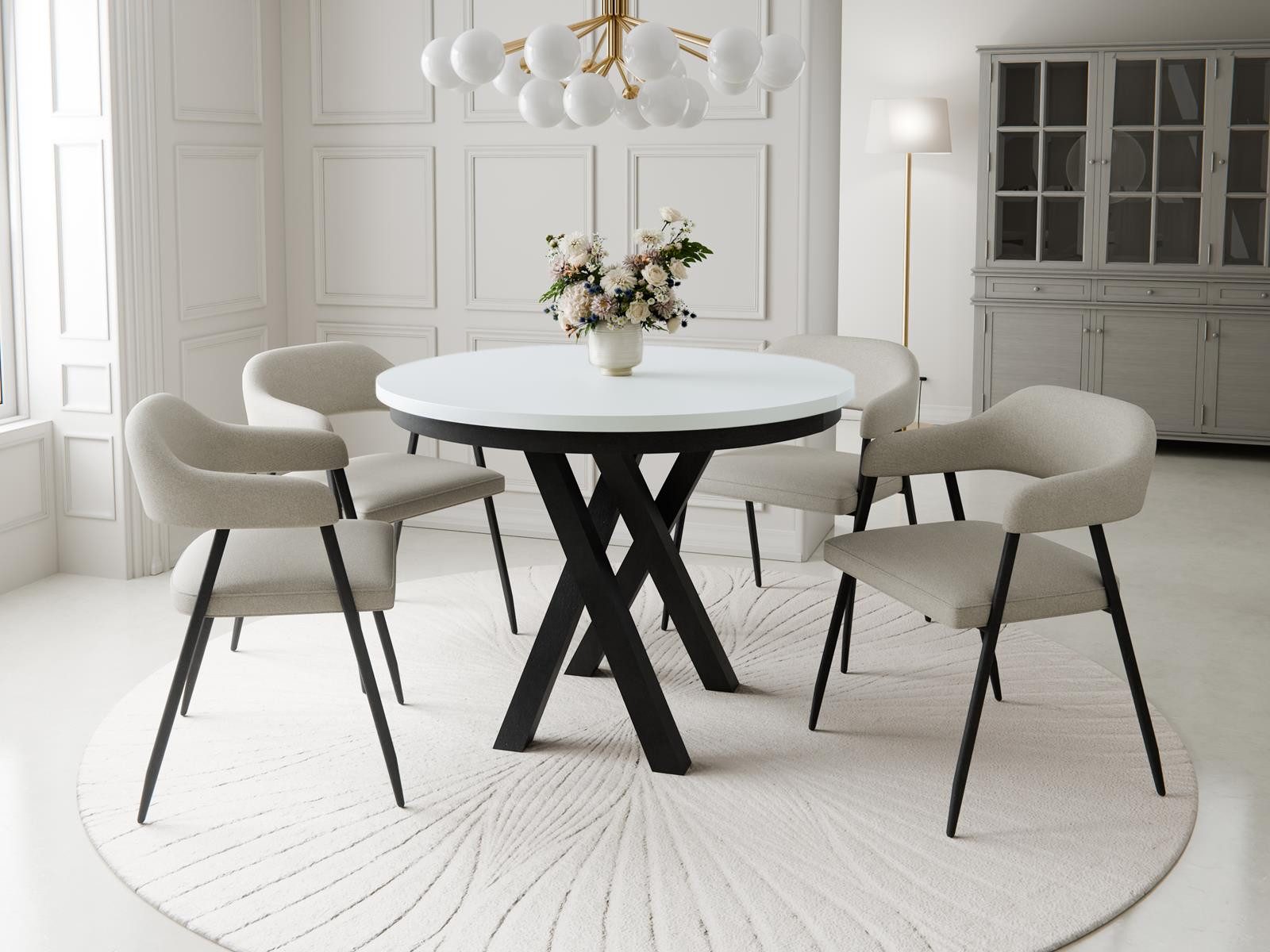 Compleo Esstisch Esszimmer, Modern, Japandi, Industrial günstig online kaufen