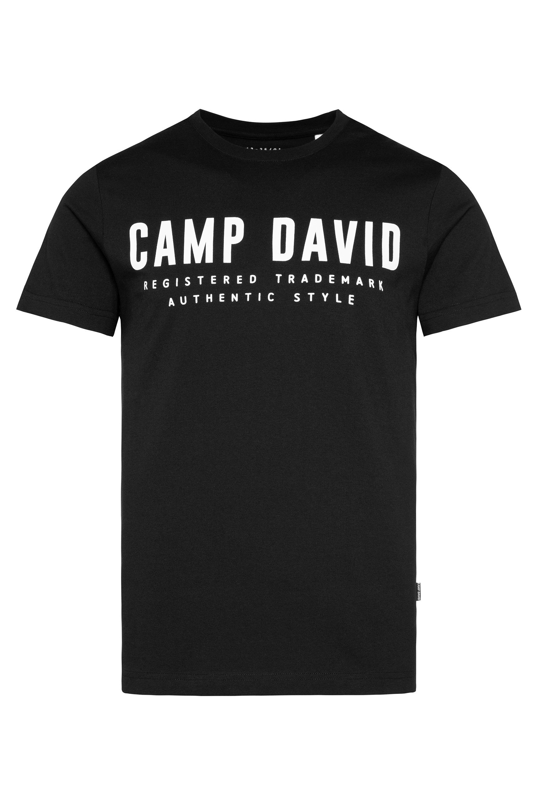 CAMP DAVID Rundhalsshirt aus Baumwolle günstig online kaufen