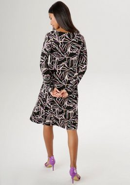 Aniston SELECTED Jerseykleid mit weiter schwingendem Rockteil - NEUE KOLLEKTION