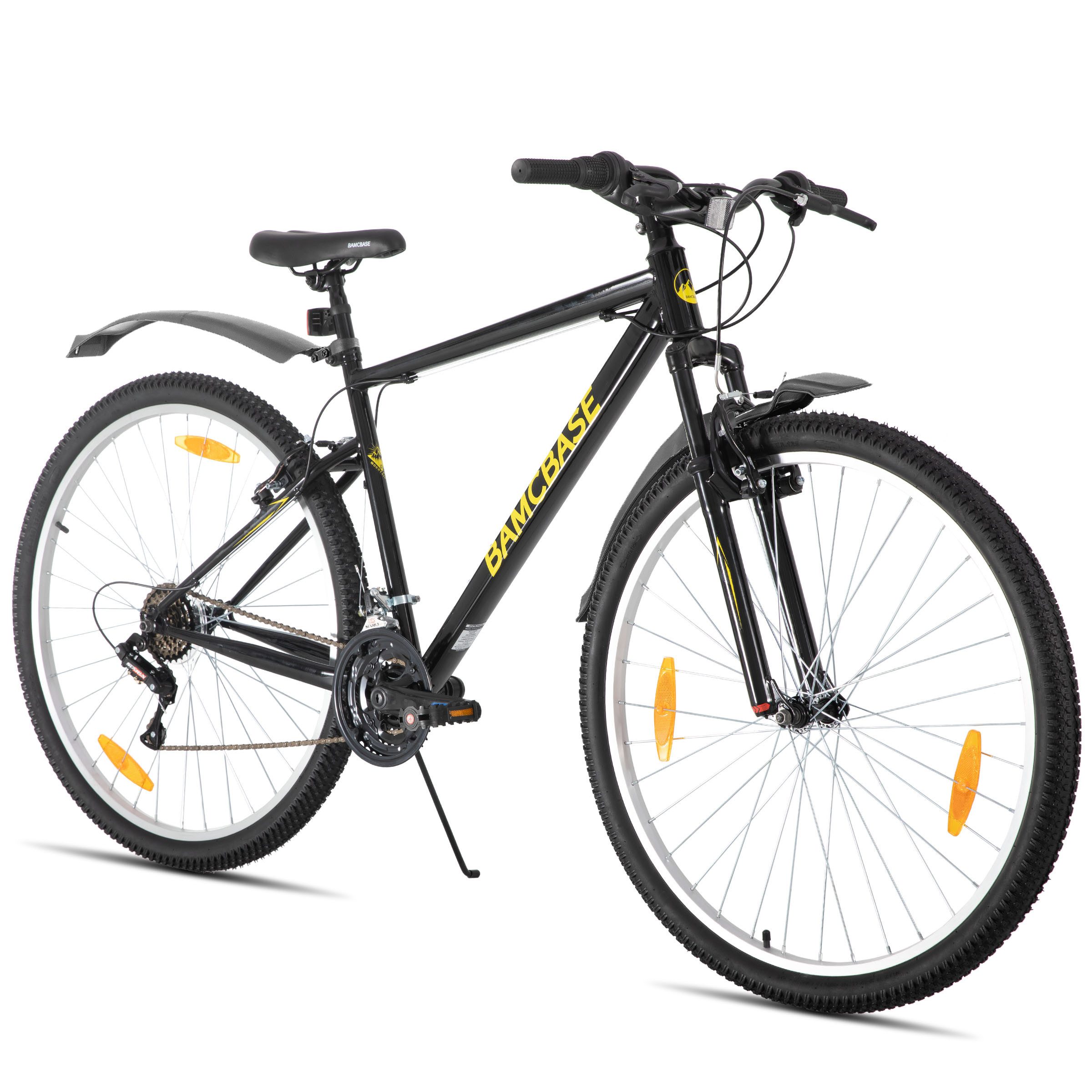 HILAND Mountainbike 26/27,5/29 Zoll Fahrrad Herren Damen Student, Gelände & Pendler