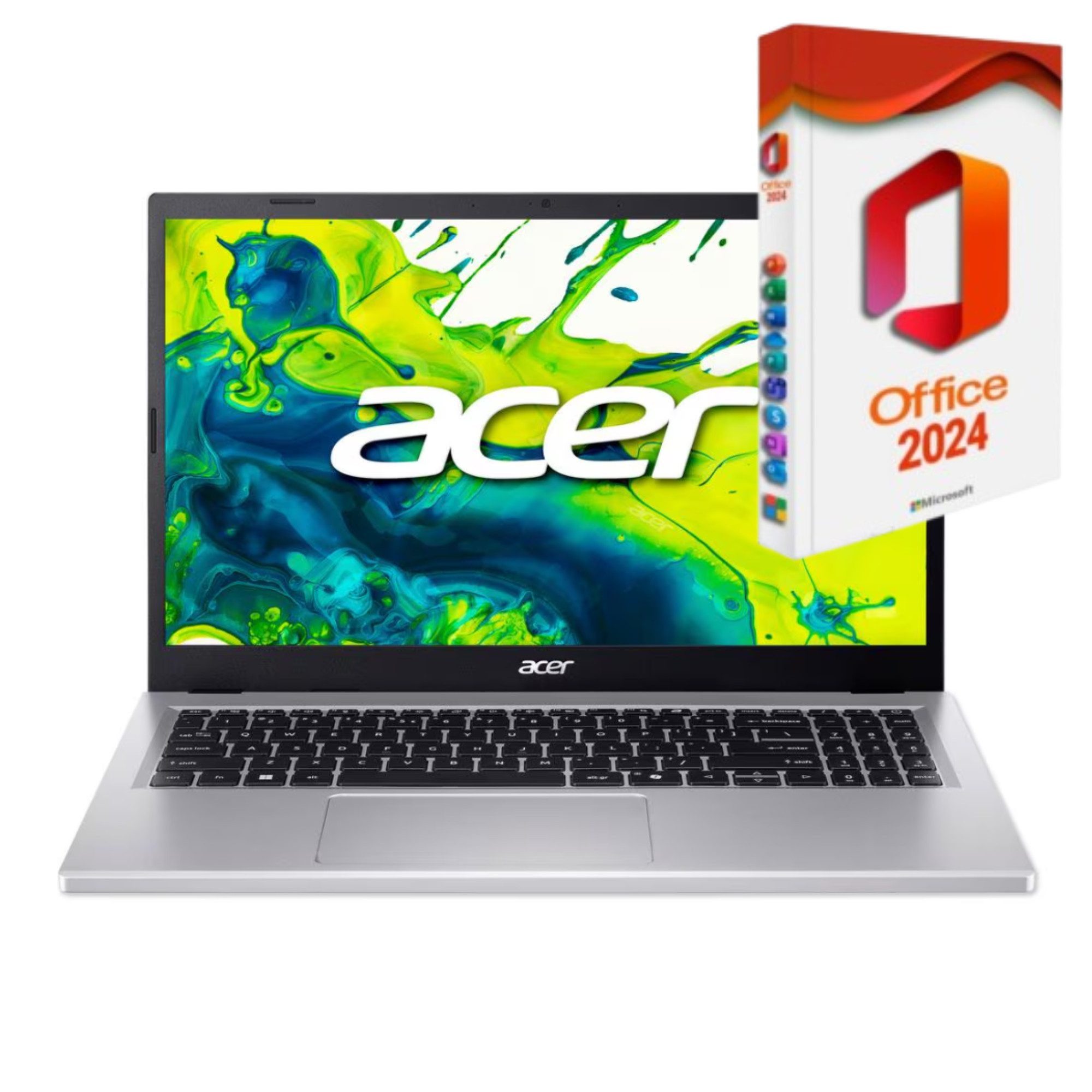 Acer Extensa 15 Core 7, DDR5 RAM, Business-Notebook (39 cm/15.6 Zoll, Intel Intel Core 5 150U, Intel Graphics, 256 GB SSD, Windows 11 Pro und Microsoft Office 2024 Professional (Dauerlizenz)