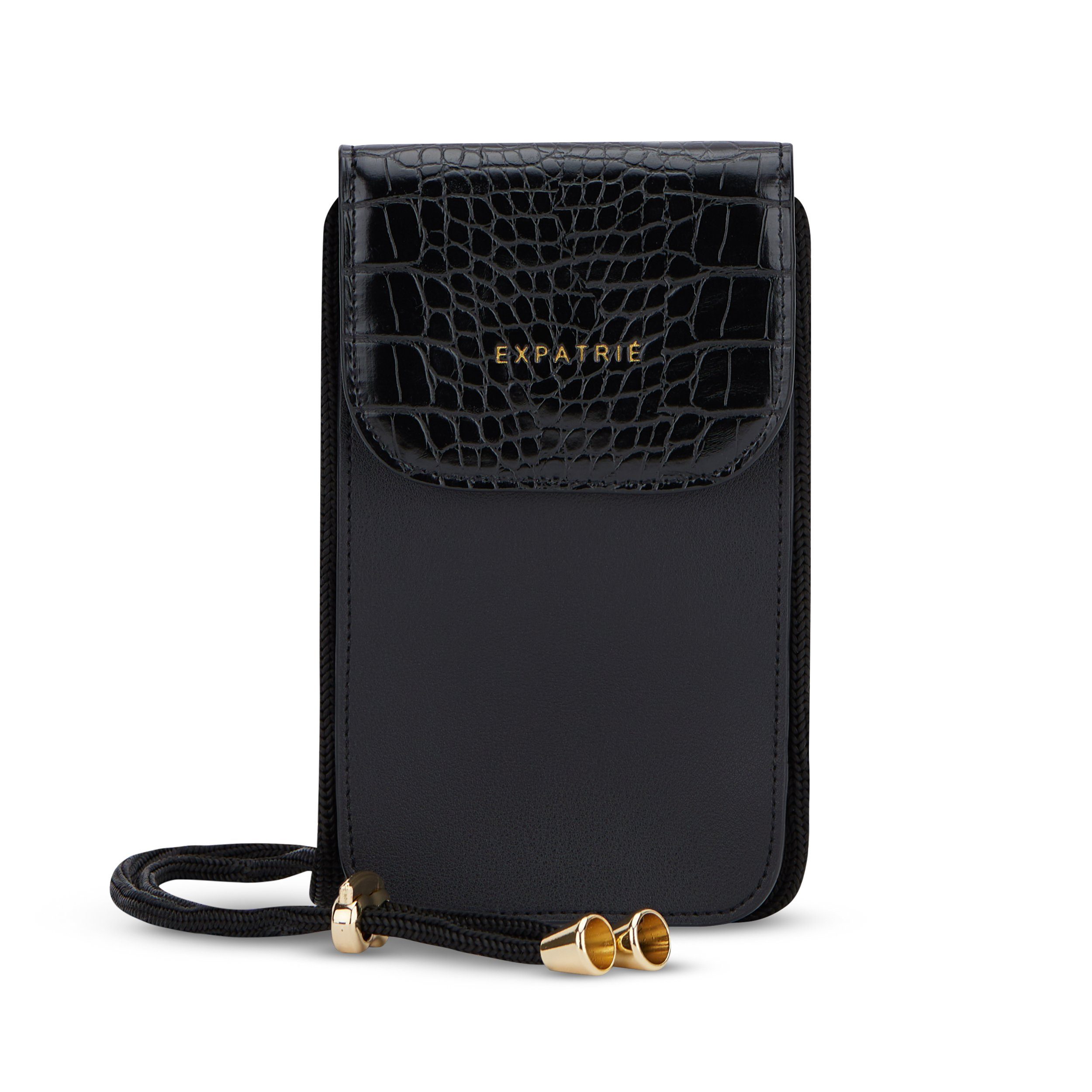 Expatrié Handytasche AMELIE Handytasche zum Umhängen Damen, Verstellbare Länge, Veganes Kunstleder