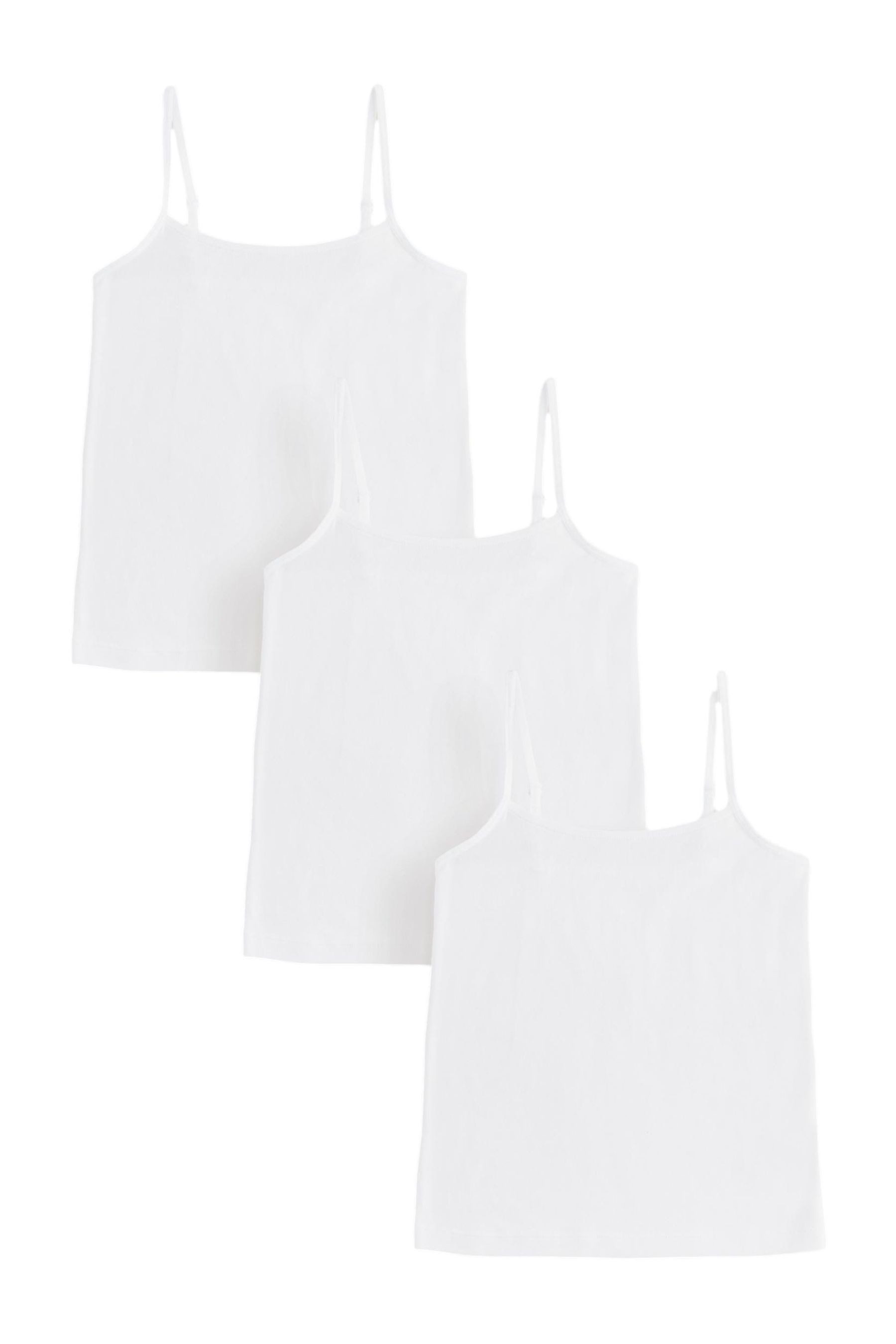 Trägertop Spitzen-Trägertops, 3er-Pack