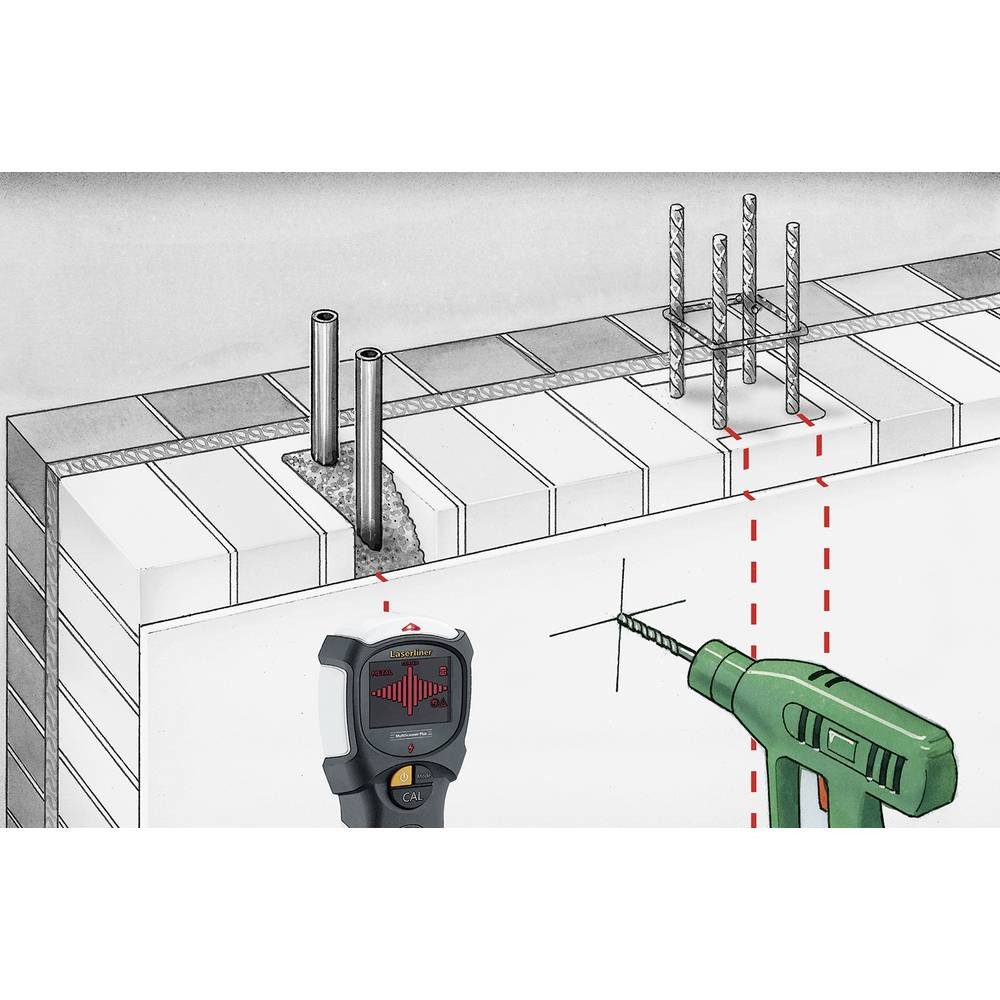 LASERLINER Leitungsortungsgerät Elektronisches Ortungsgerät 080.967A