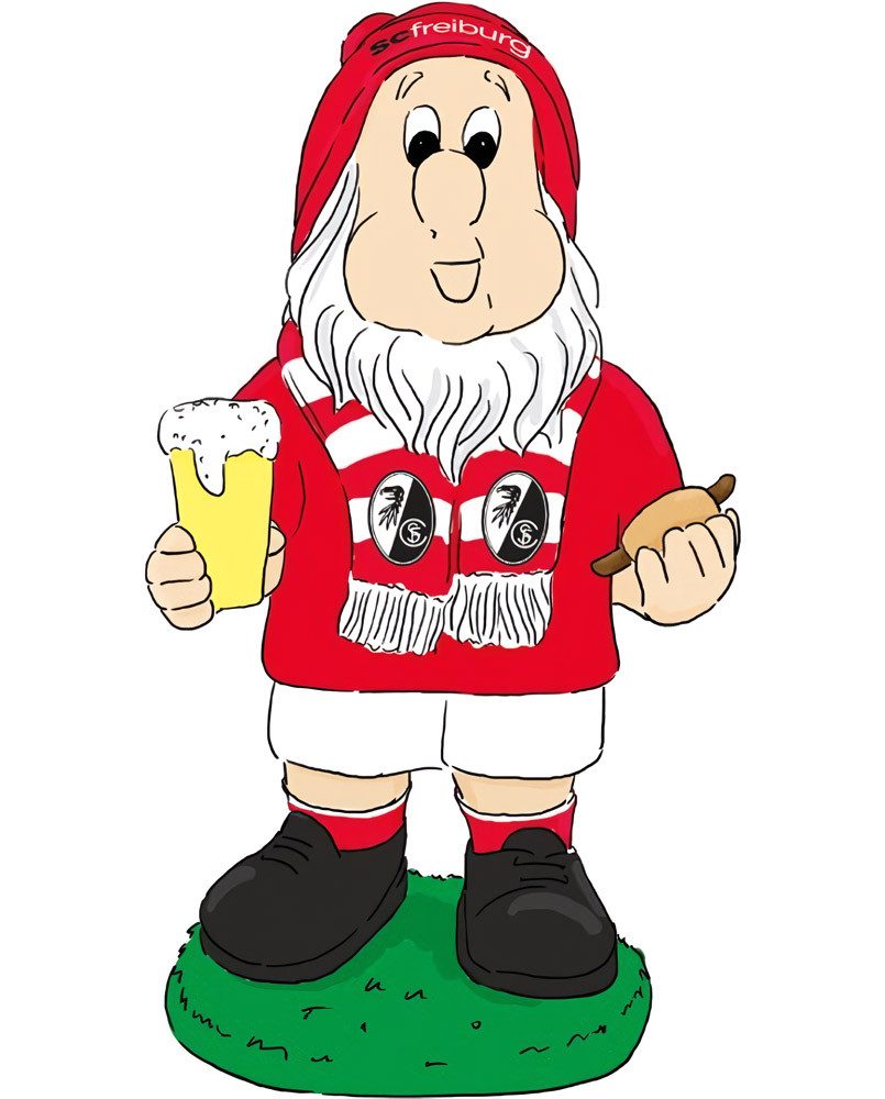 SC Freiburg Gartenzwerg
