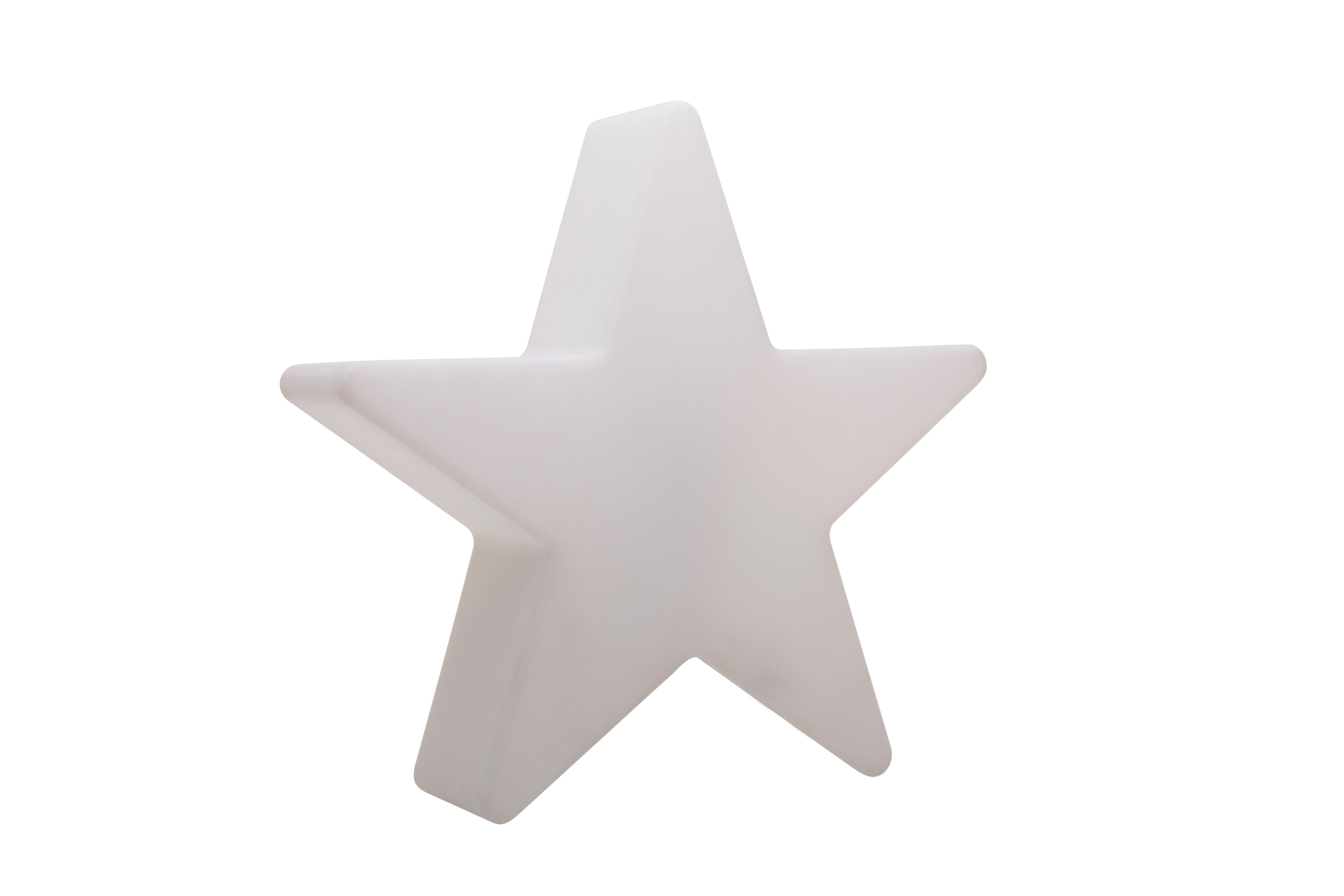WW, In- LED und Outdoor für cm 40 weiß wechselbar, seasons Star, Shining LED 8 LED Stern design White