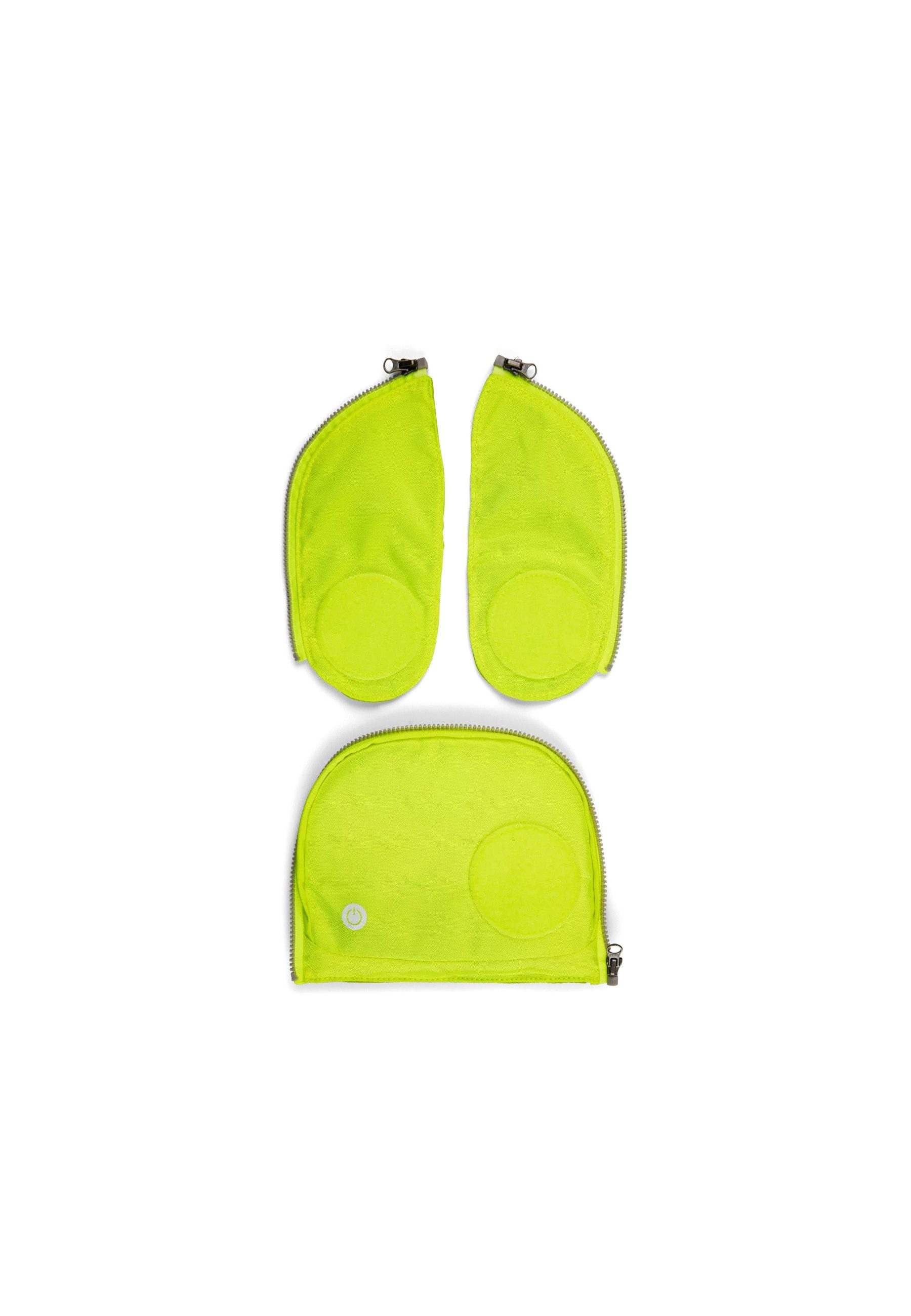ergobag Schulranzen Fluo LED Zip Set .
