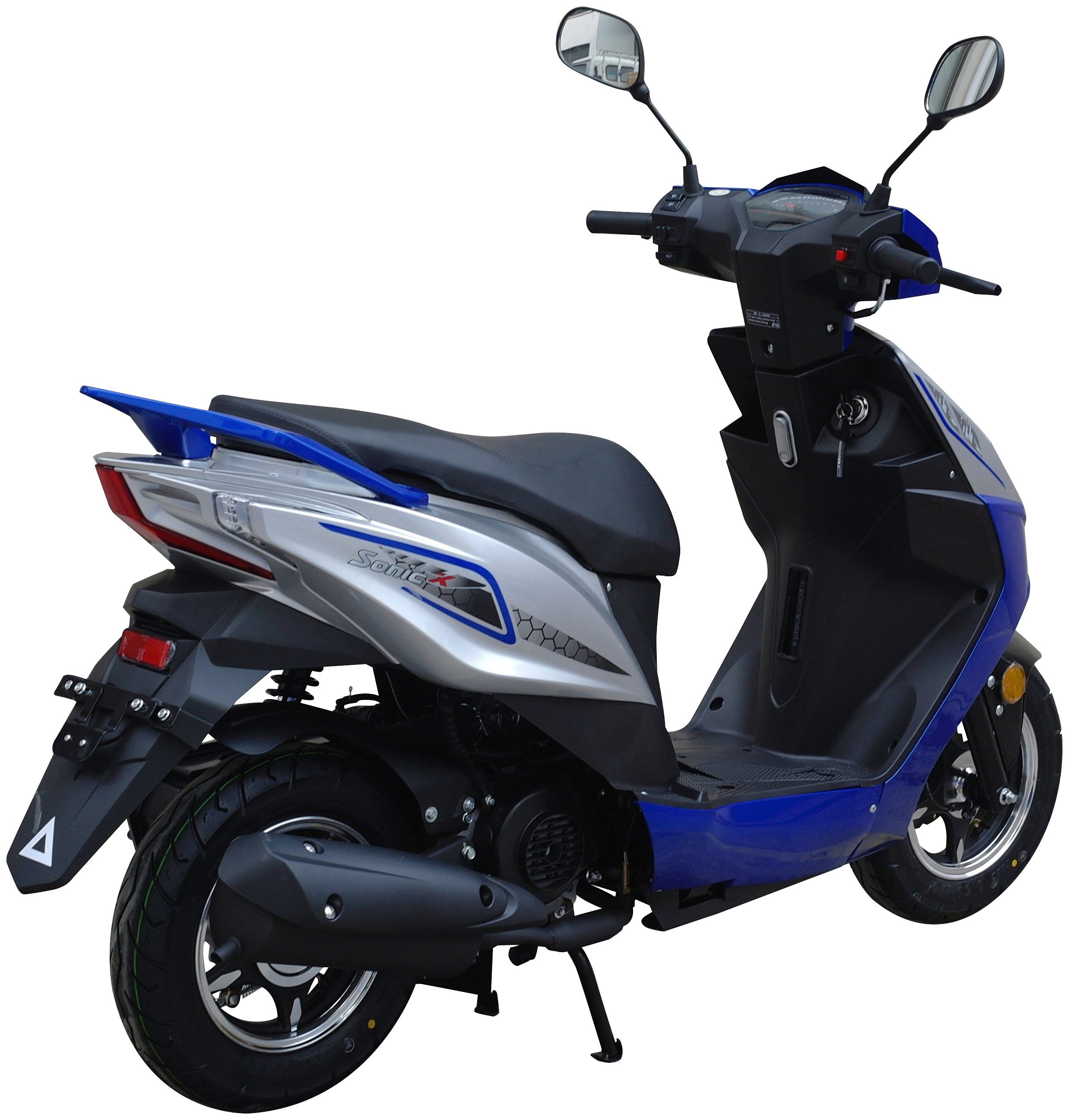 GT UNION Motorroller 50-45, ccm, km/h, Sonic blau 45 50 Euro X 5