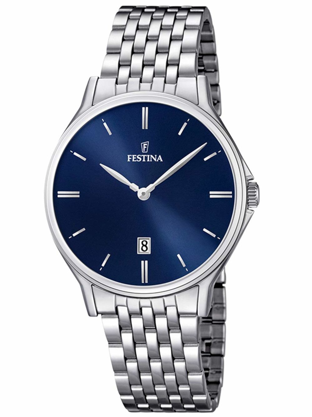 Quarzuhr Festina F16744/3 Klassik Herrenuhr 39mm 5ATM Festina F16744/3 Klassik Herrenuhr 39mm 5ATM