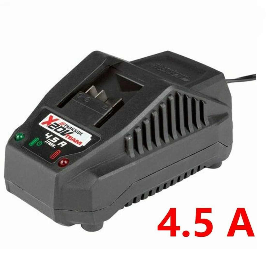 Parkside PARKSIDE Ladegerät PLG 20 - 120 Watt, 4.5 A -30 min Ladezeit Batterie-Ladegerät