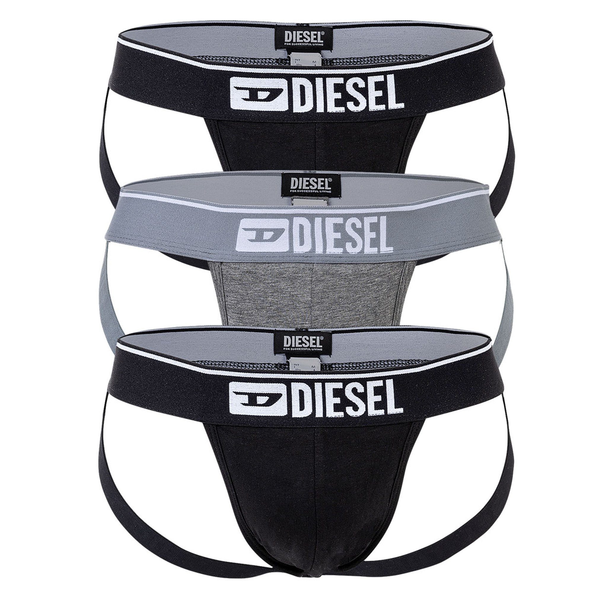 Diesel Tanga Herren Jockstrap 3er Pack günstig online kaufen