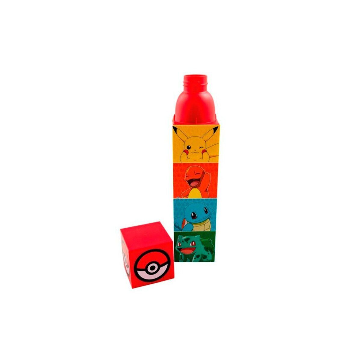 POKÉMON Trinkflasche Pokémon Flasche Wasserflasche für Kinder, 650ml