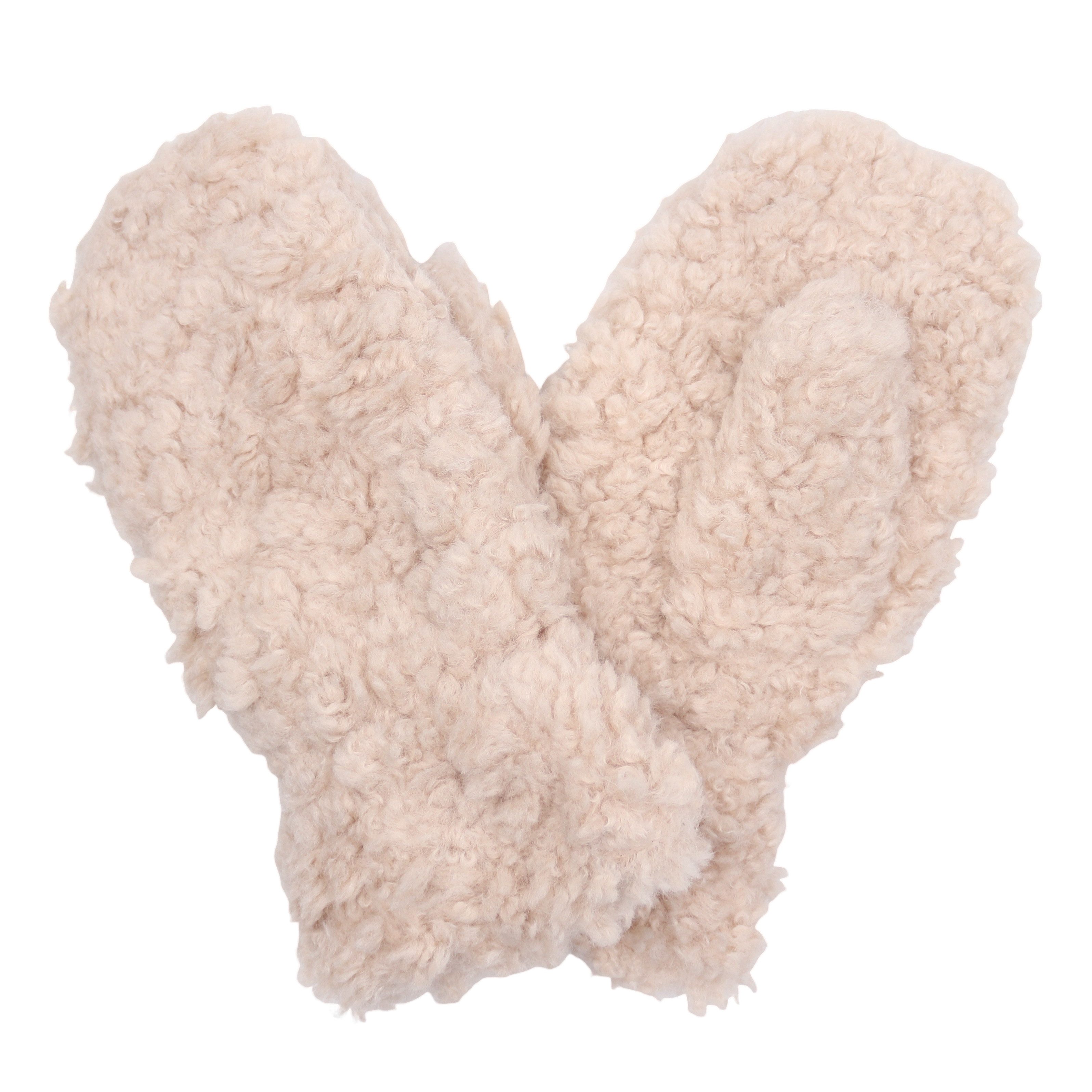 MIRROSI Fleecehandschuhe Damen Handschuhe aus Teddyfell, Warm und Kuschelig (Einheitsgröße) Dick gefüttert ideal für Herbst, Winter
