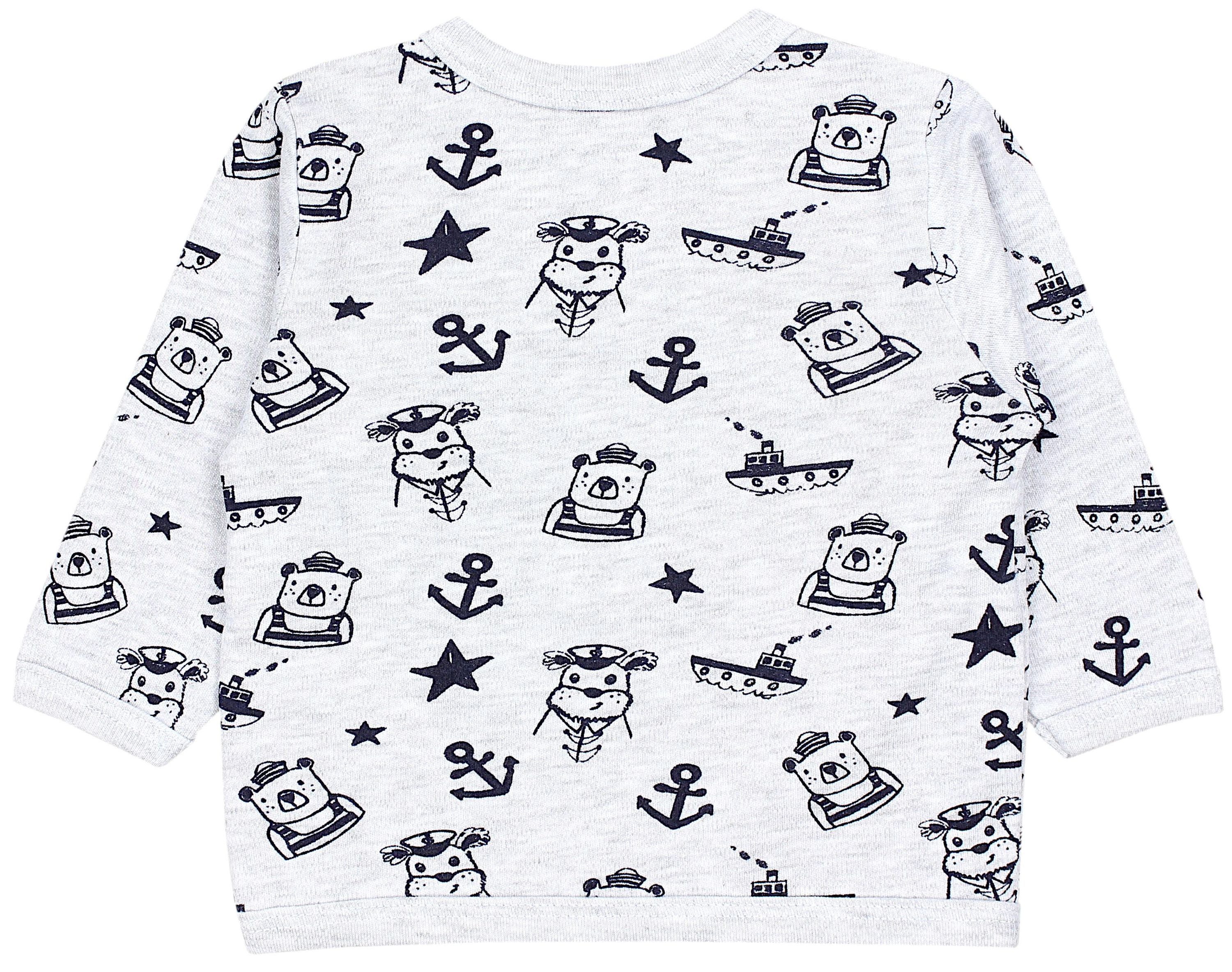 TupTam Wickelshirt TupTam Baby Jungen Langarm Wickelshirt Baumwolle 5er Set