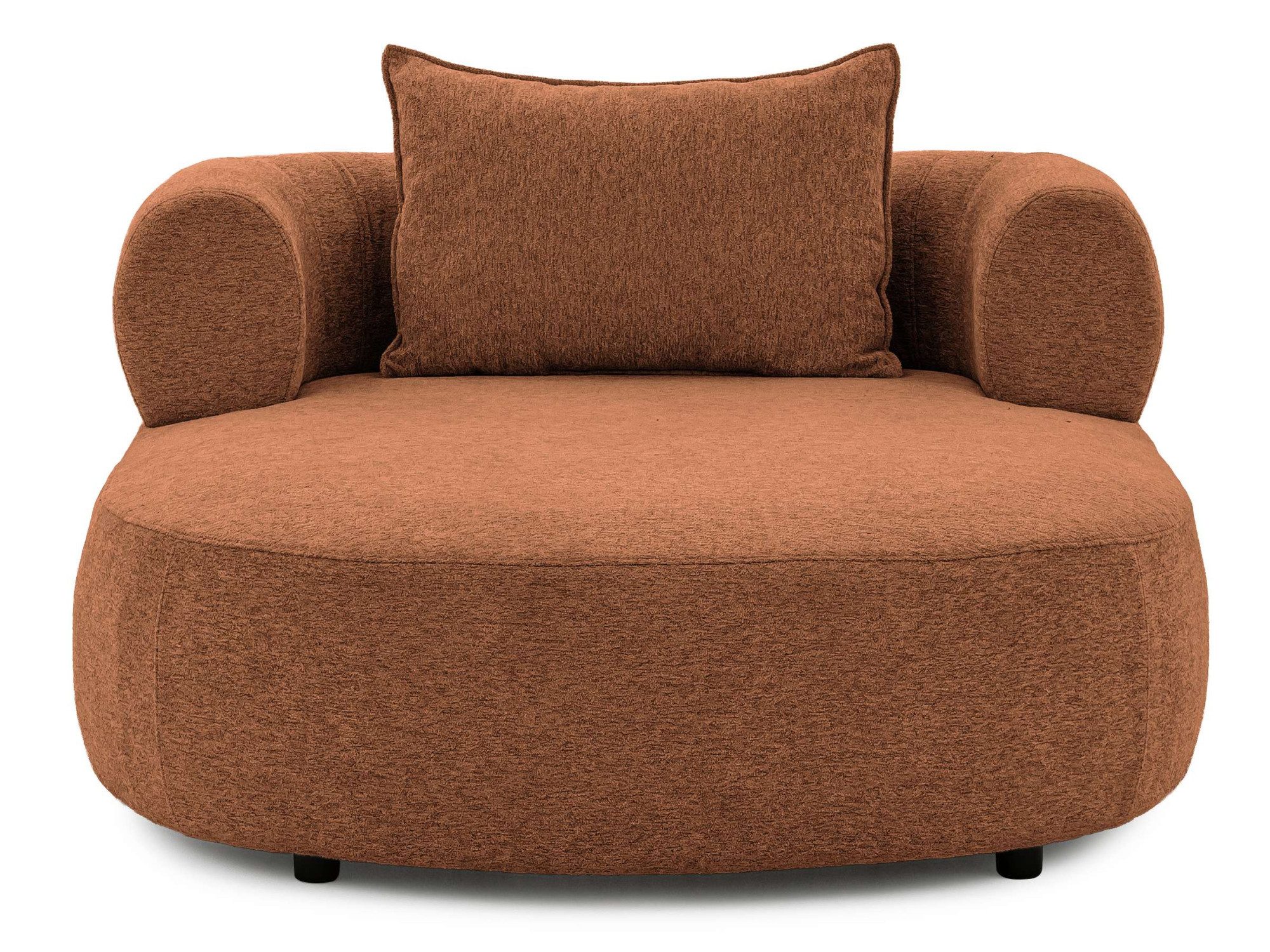 Home affaire XXL-Sessel LUSSAC Loveseat extra tief, große Sitzfläche, Maße B/T/H: 123/158/78cm, hoher Sitzkomfort und modernes Design, Sofa ohne Bettfunktion