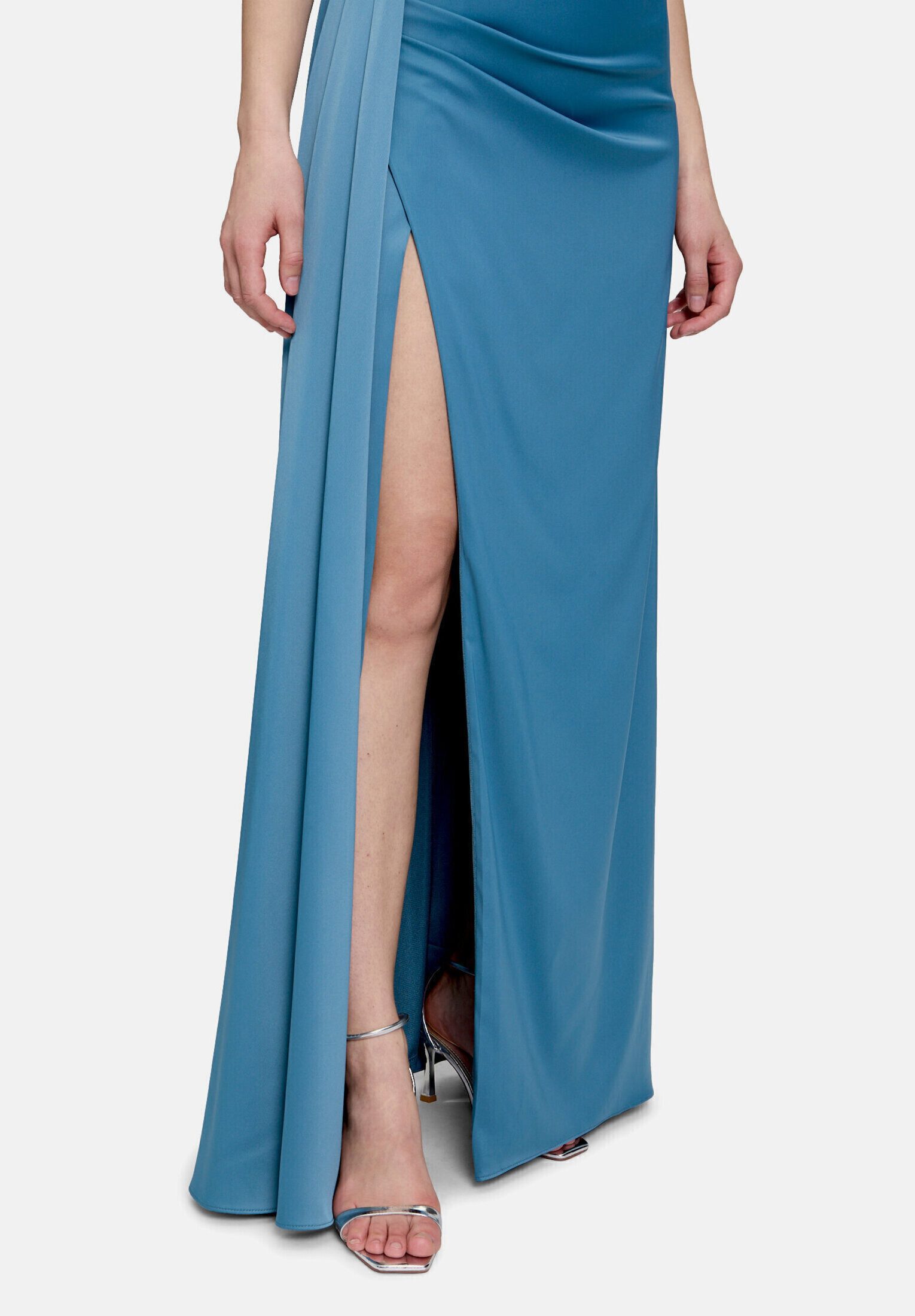 Vera Mont Abendkleid Damen figurbetont Schluppe