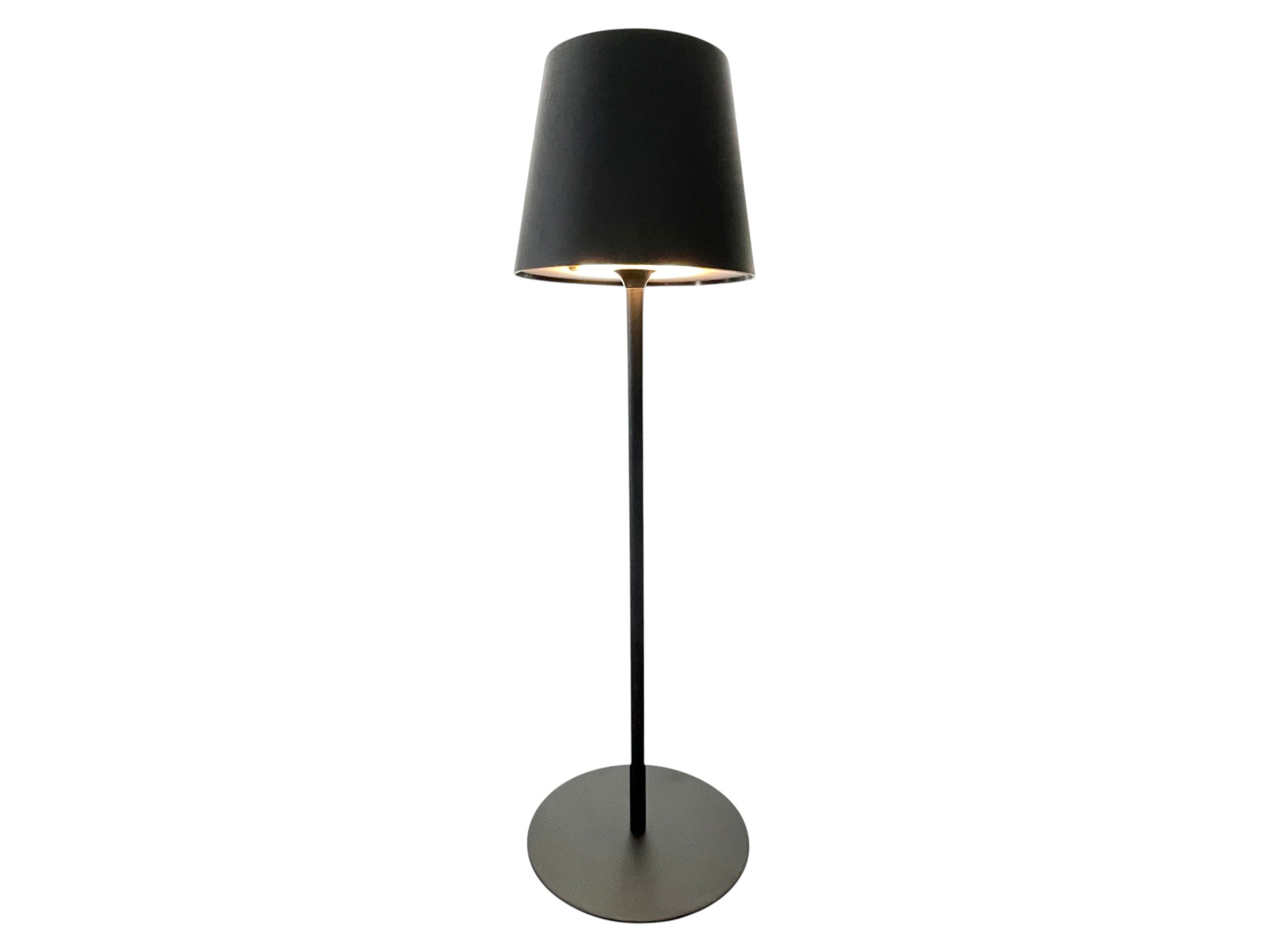 Coen Bakker Deco BV LED Außen-Stehlampe LED Lamp, LED, warmweiß, Solar variabel in 3 Höhen 49/86/123cm Sensor schwarz