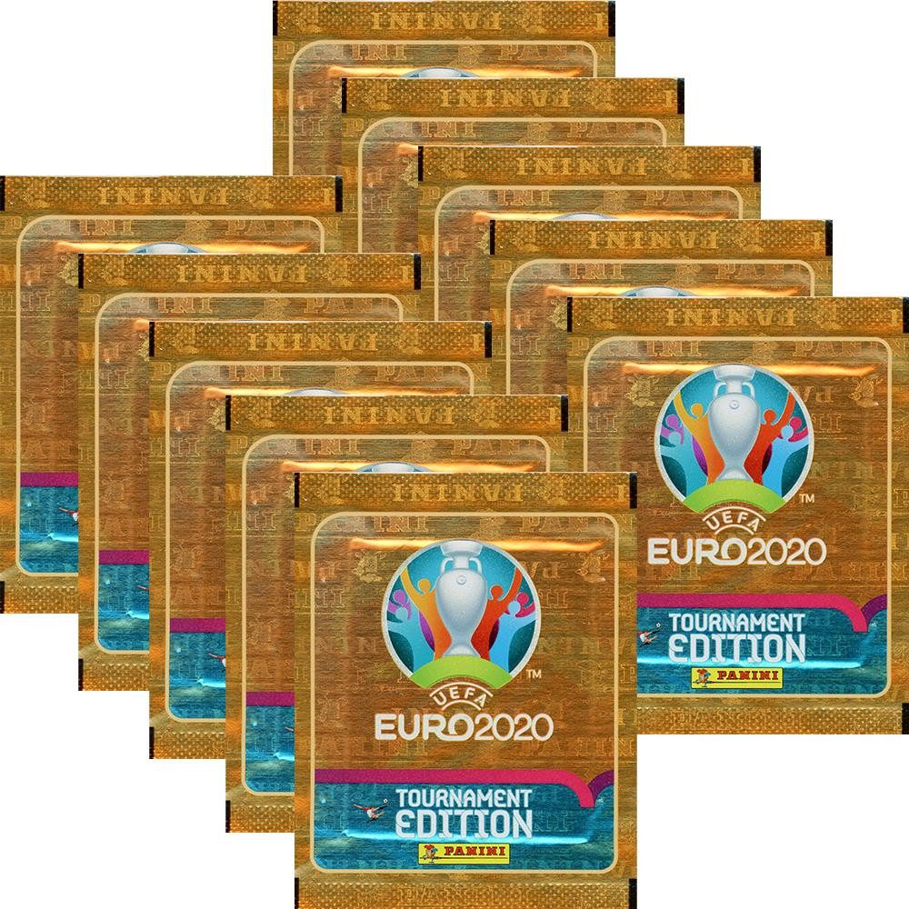 Panini Sammelkarte Panini Euro 2020 Tournament 2021 - Sammelsticker - 10 Tüten