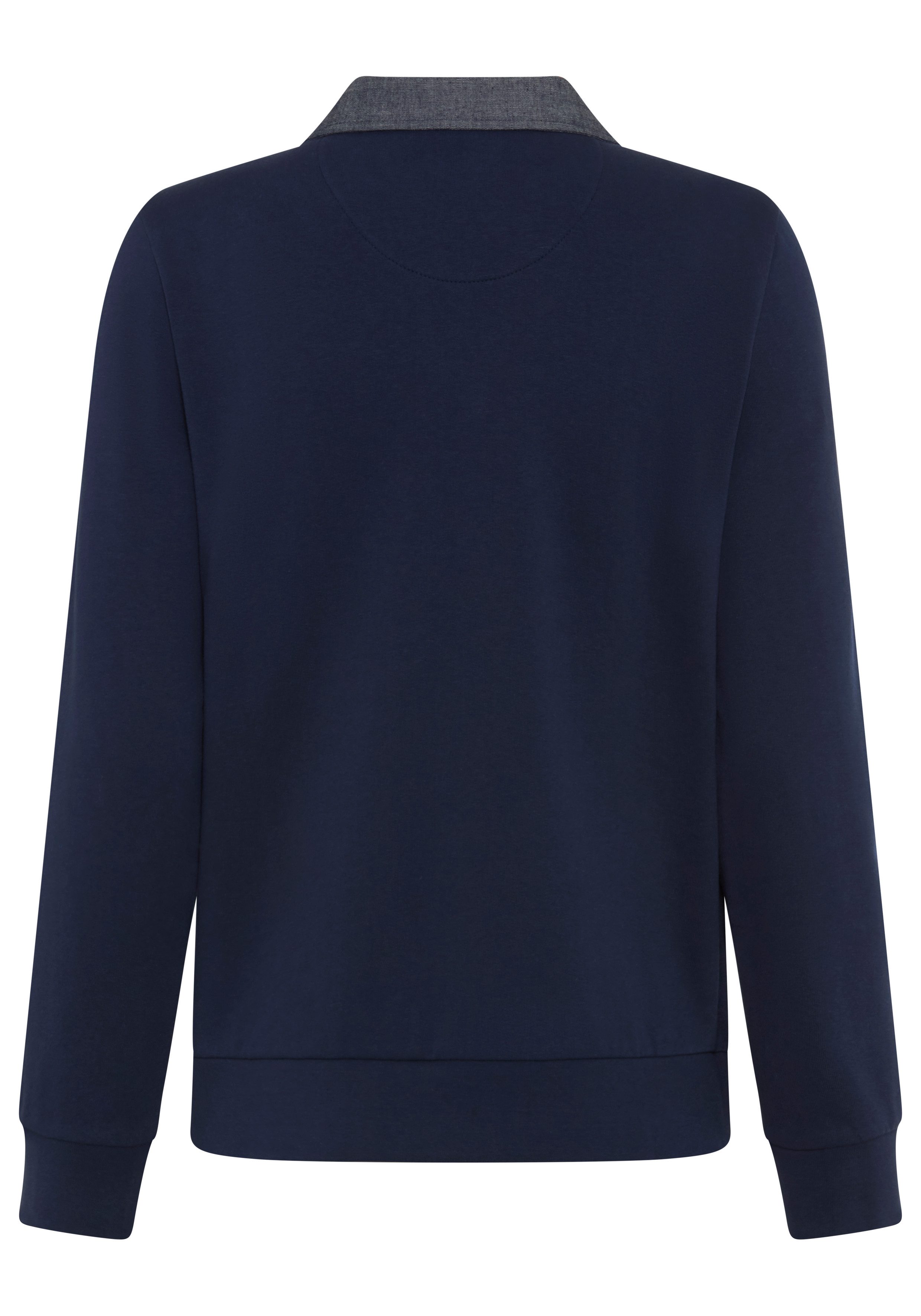 KangaROOS Sweatshirt mit Polokragen und Blende, hüftlange Schnittform – Bild 5 von 5