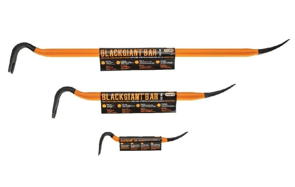 Picard Nageleisen PICARD Nageleisen 300-610-930mm Bar BlackGiant Set