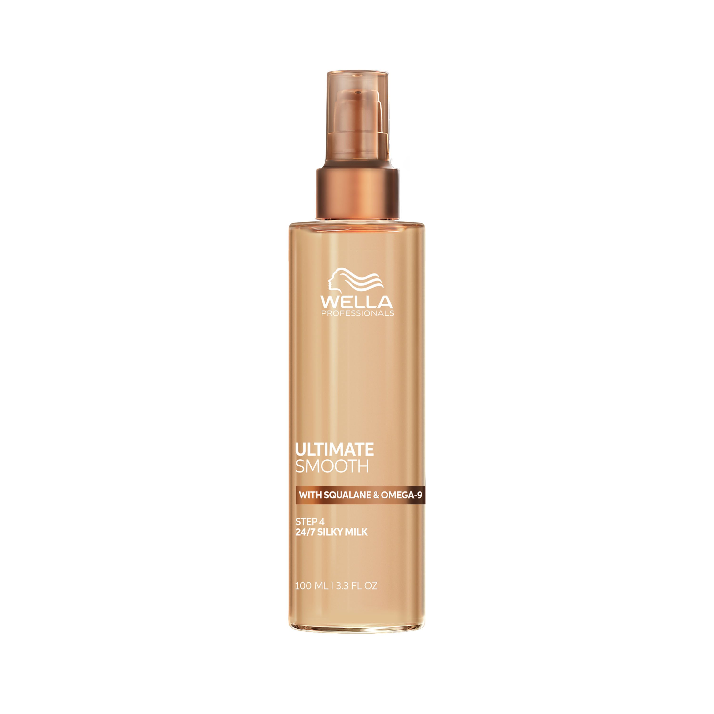 Wella Professionals Leave-in Pflege Ultimate Smooth 24/7 Silky Milk, Leichtes Leave-in für geschmeidiges Haar mit Anti-Frizz-Effekt