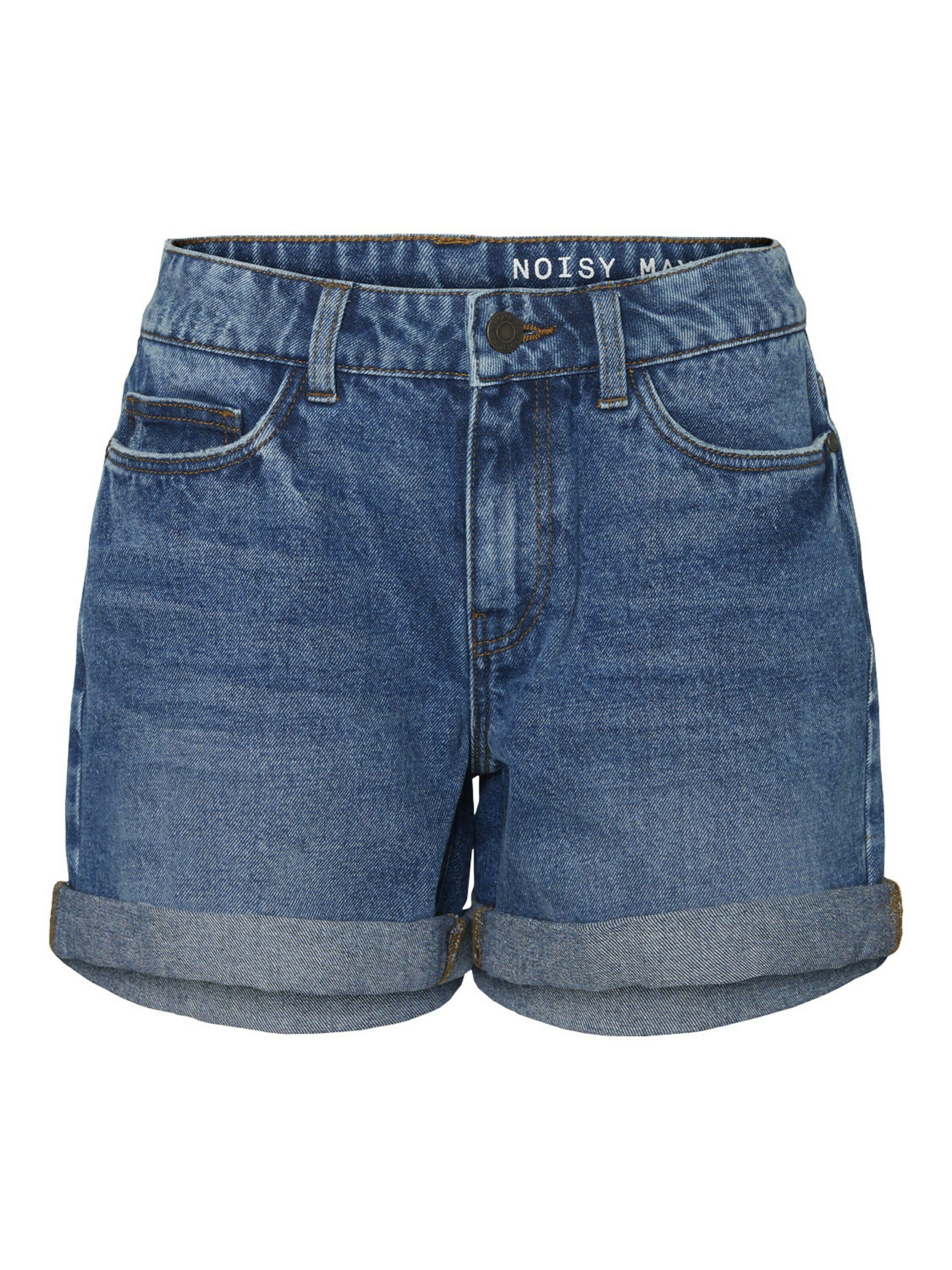 may Jeansshorts Smiley Details Noisy (1-tlg) Plain/ohne