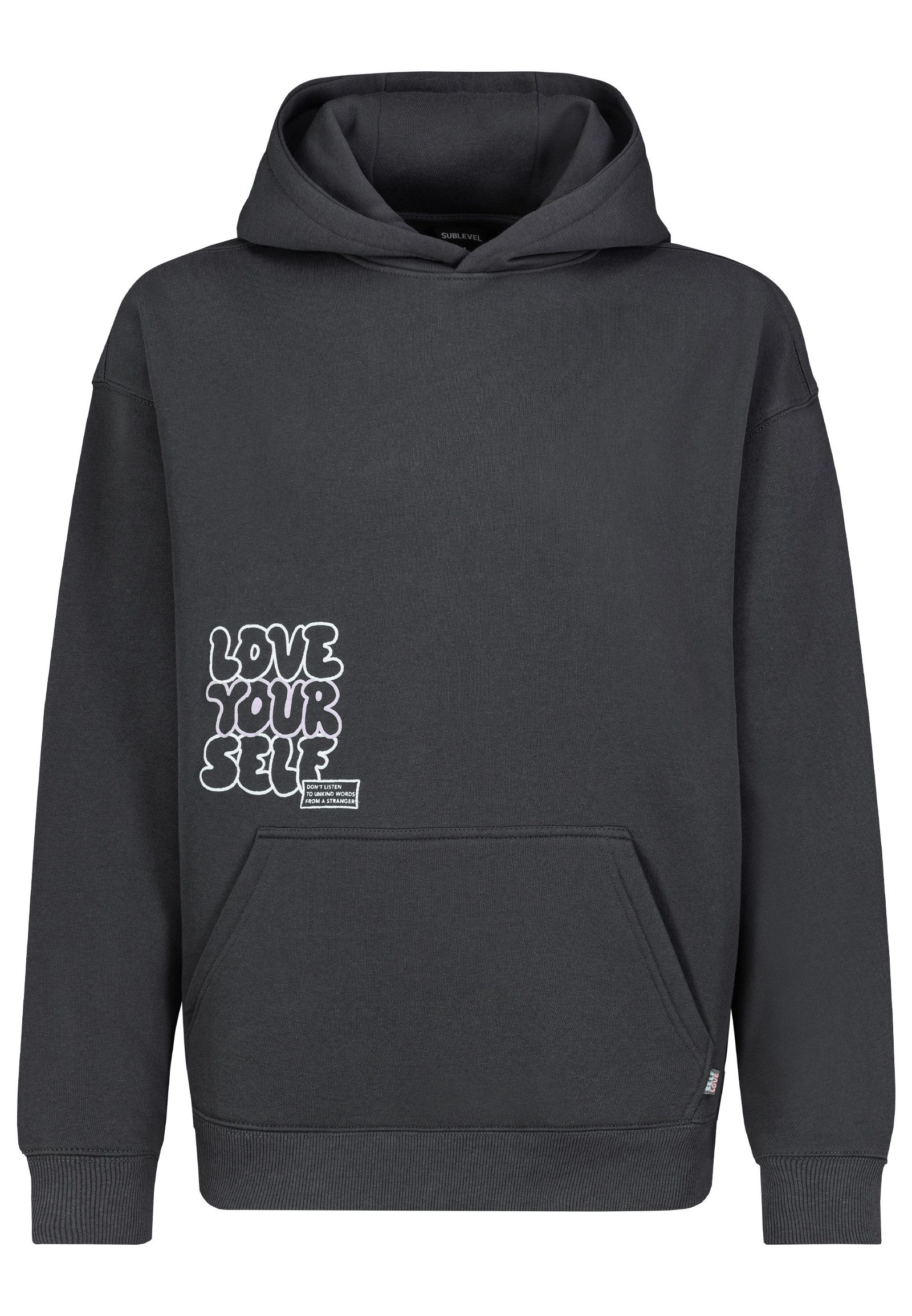 SUBLEVEL Hoodie Herren Kapuzenpullover mit Stickerei günstig online kaufen