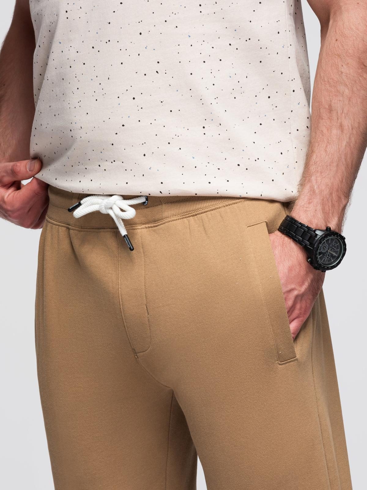OMBRE Sweathose Herren Sweathose mit geradem Bein