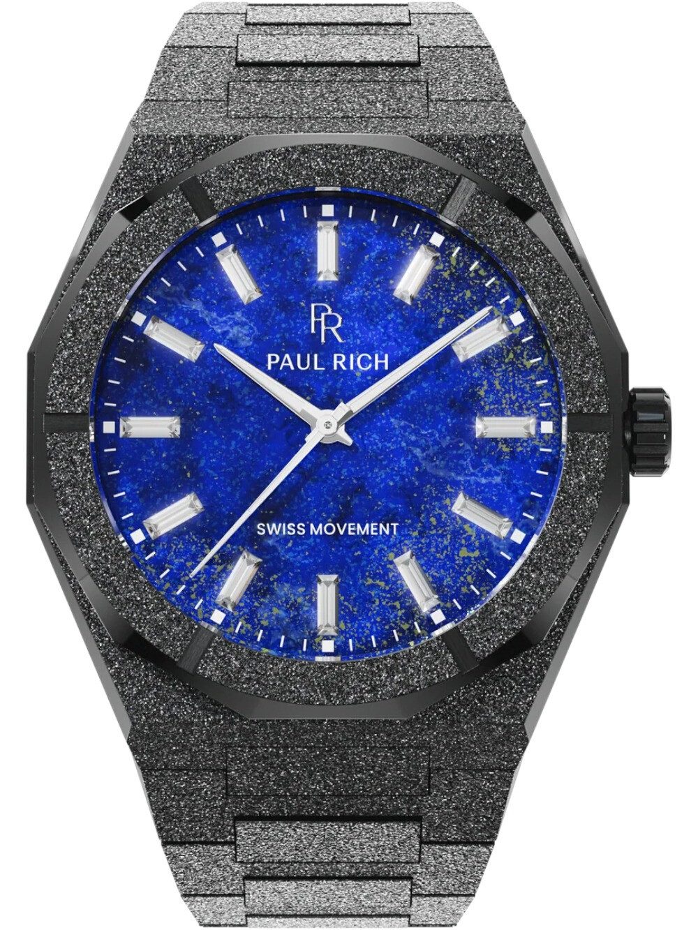 Paul Rich Quarzuhr Paul Rich PR-47911 Herrenuhr Lapis Nebula 43mm 5ATM Paul Rich PR-47911 Herrenuhr Lapis Nebula 43mm 5ATM