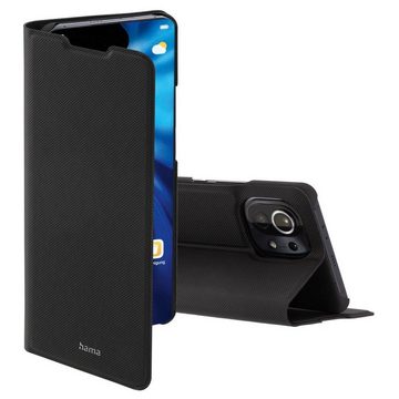Hama Smartphone-Hülle Booklet Tasche Slim Pro für Xiaomi Mi 11 5G Smartphone Hülle