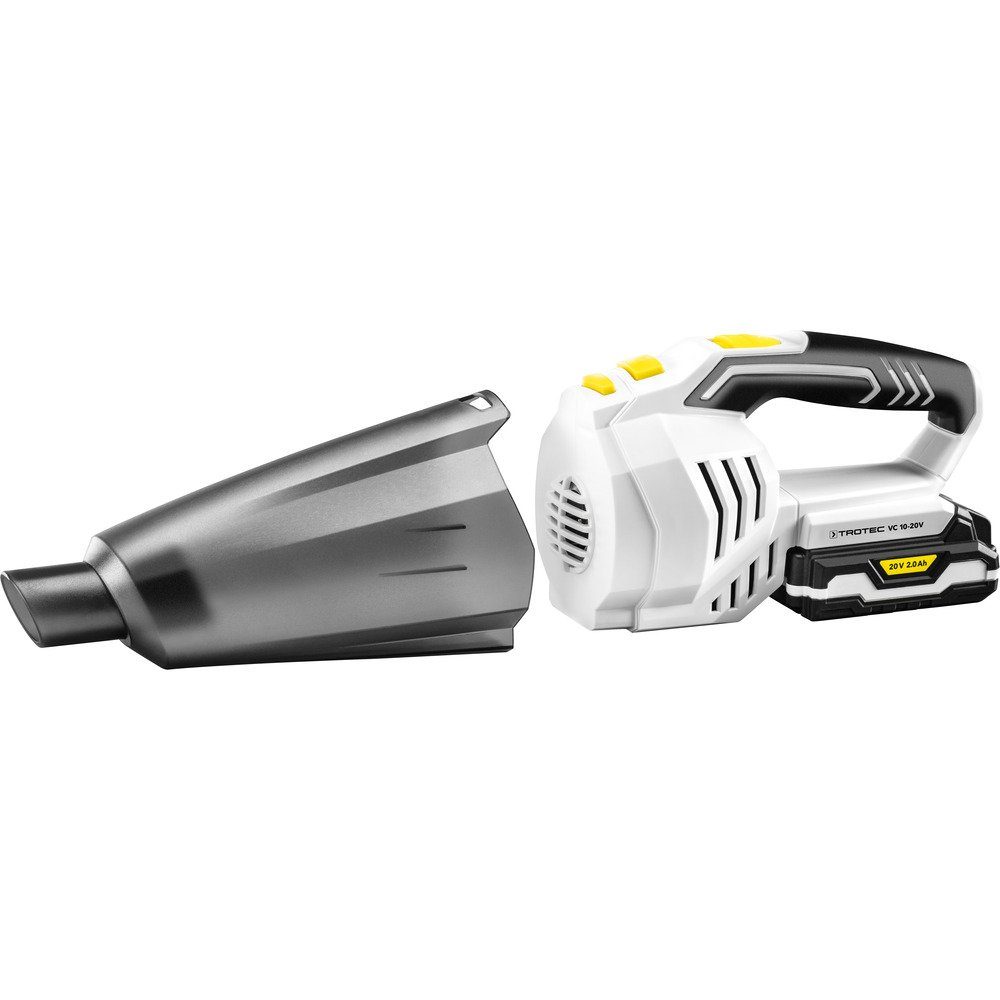 TROTEC Ручные пылесосы VC 10-20V Пылесосы Nassstaubsauger Kabellos, 400 ml Trockenschmutz und 100 ml Flüssigkeit