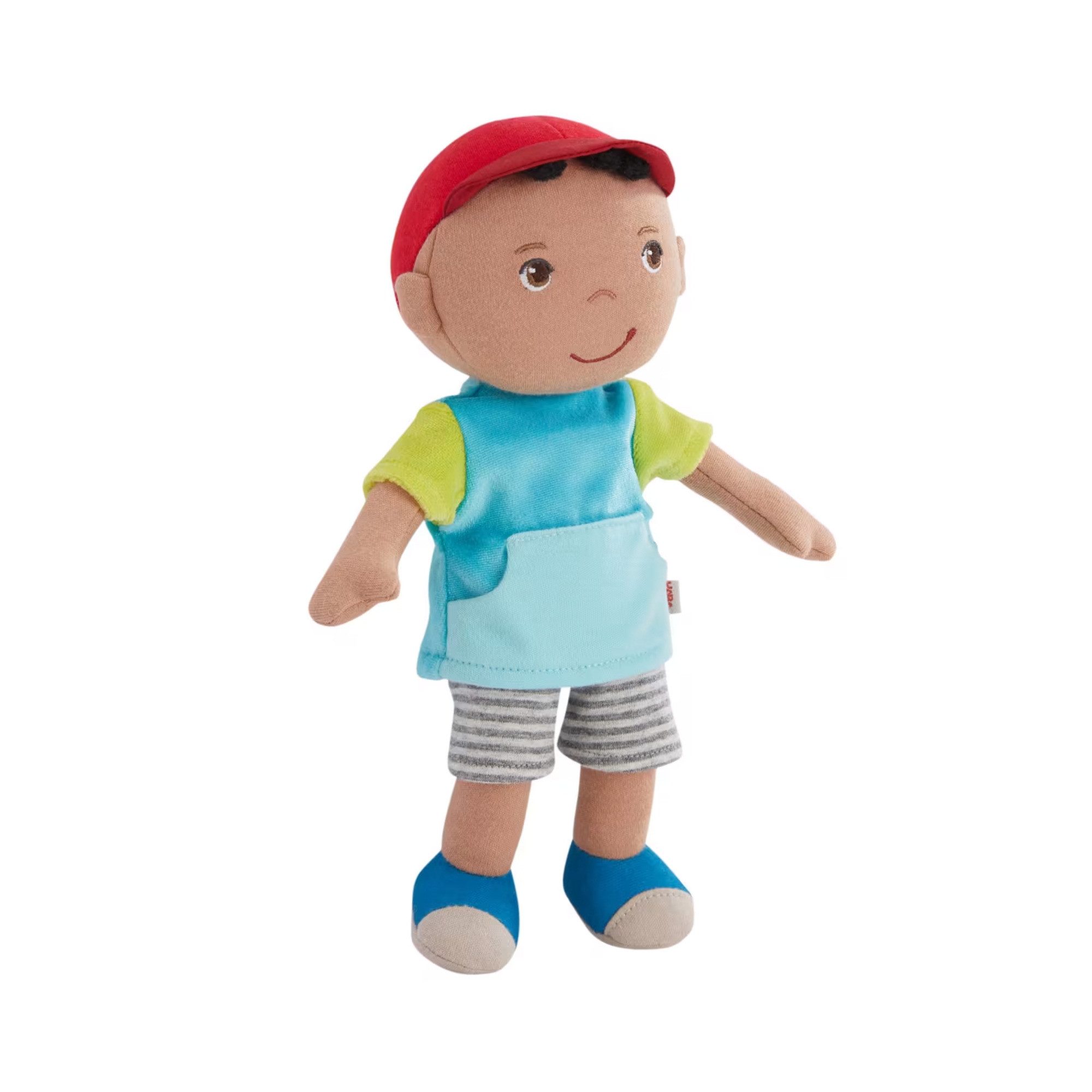Haba Babypuppe HABA Kuschelpuppe Gabriel, Puppe günstig online kaufen