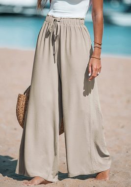 Cupshe Strandhose mit Weitem Bein und Verstellbarem Kordelzug
