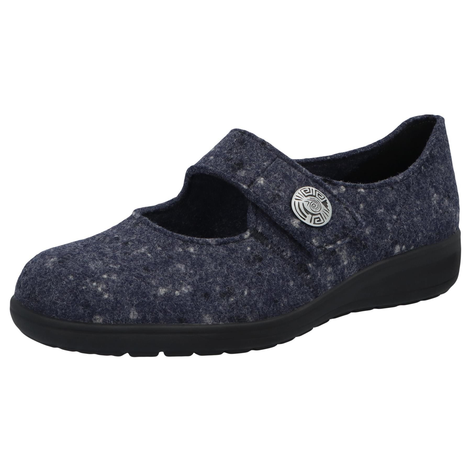Solidus weiblich Solidus Heaven Slipper Textil Klettschuh