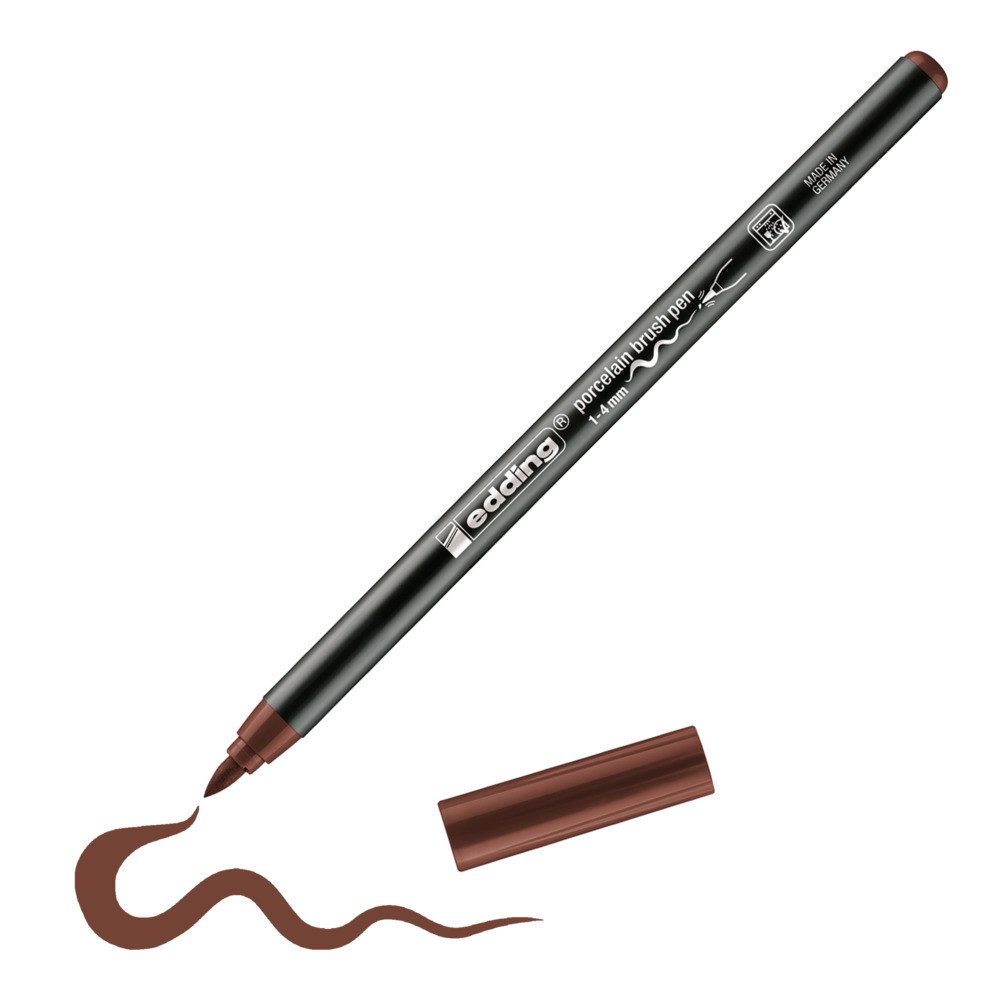 edding Aquarellstifte edding 4200 Porcelain Brushpen, Wasserbasis, Geruchsneutral
