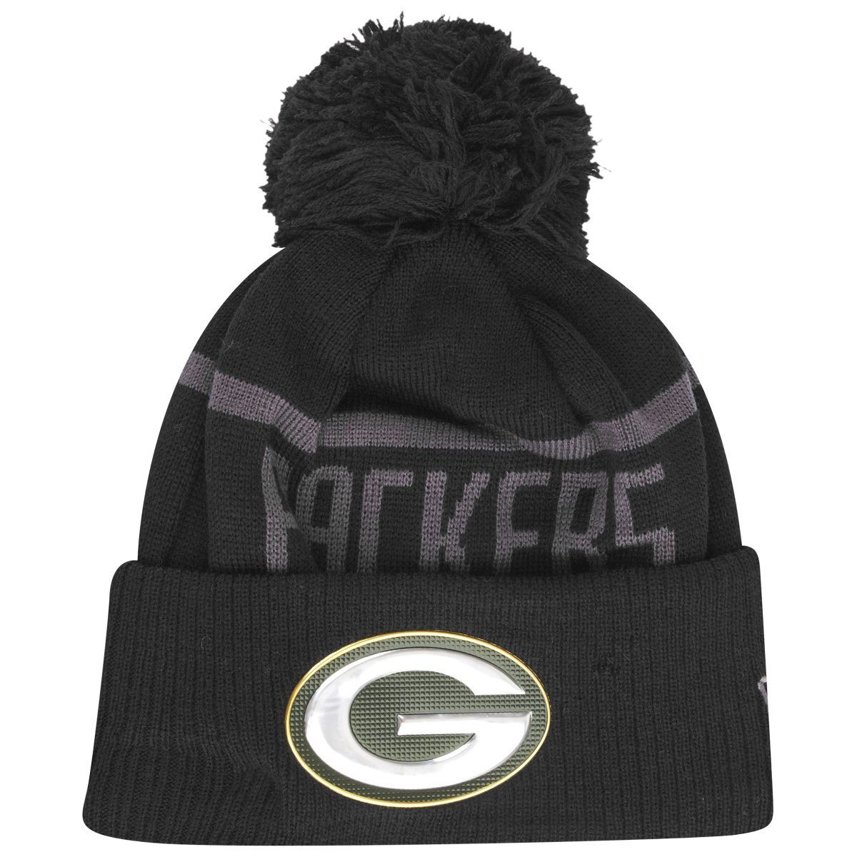 New Era Fleecemütze Beanie LIQUID Green Bay Packers