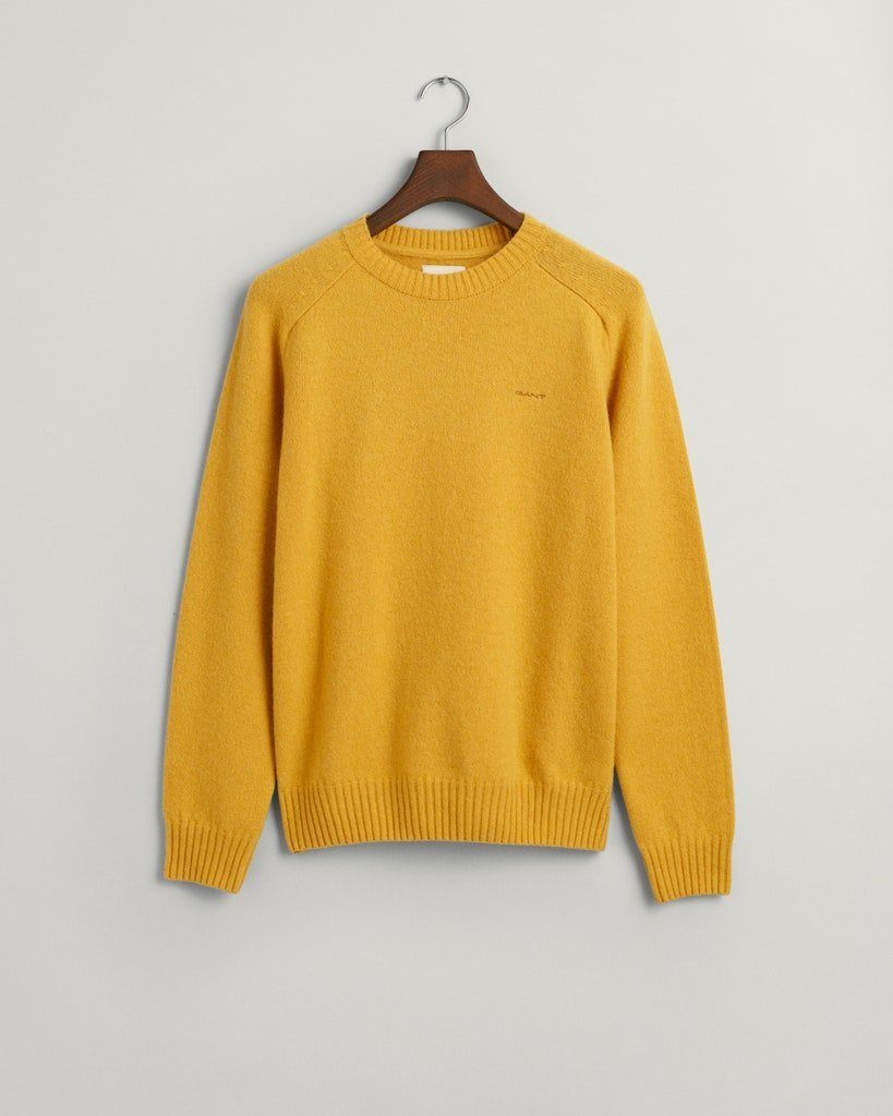 Gant Wollpullover GANT / He.Pullover / SADDLE SHOULDER WOOL C-NECK