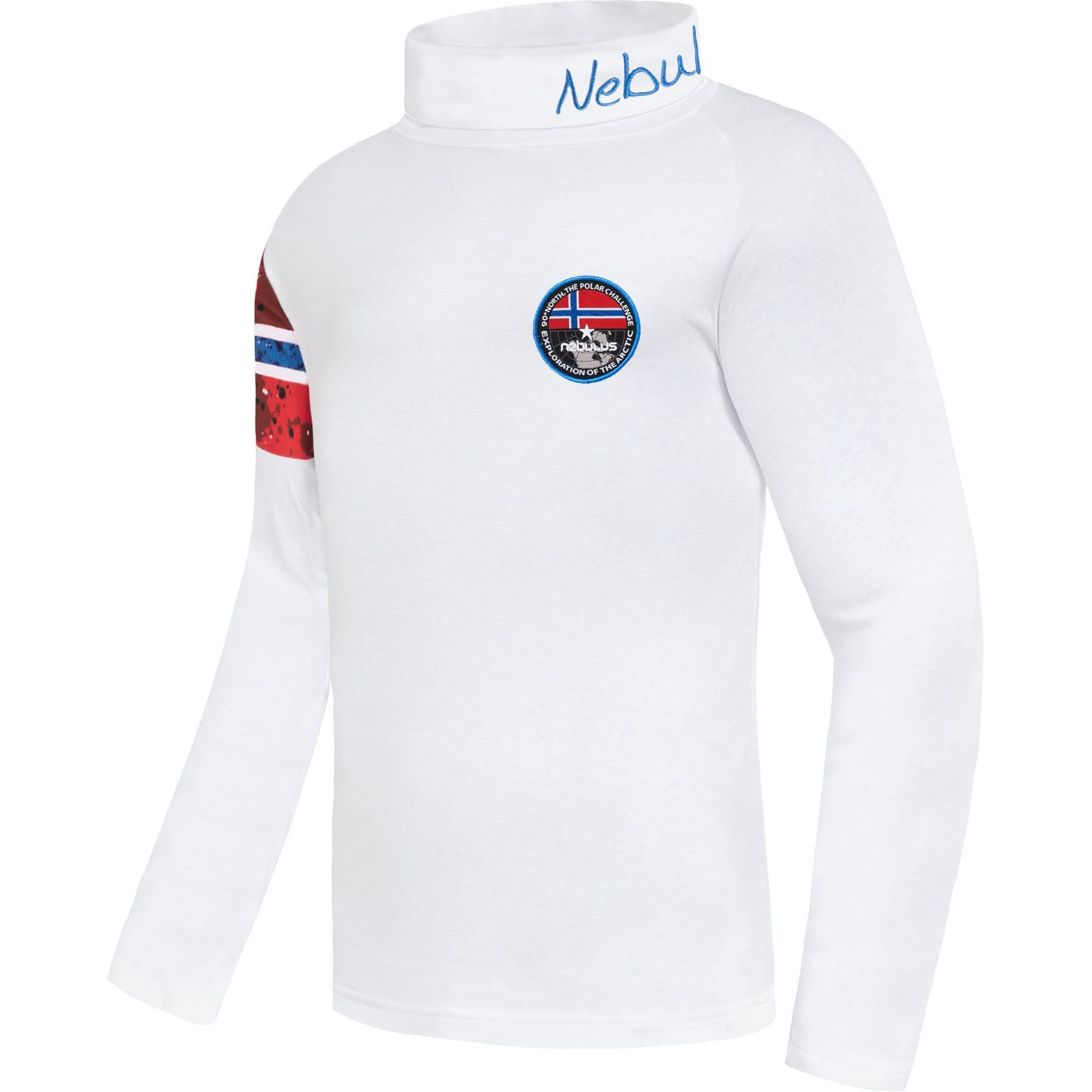 Nebulus Rollkragenpullover DOWNY, P4935 - Herren, weiß, XXL