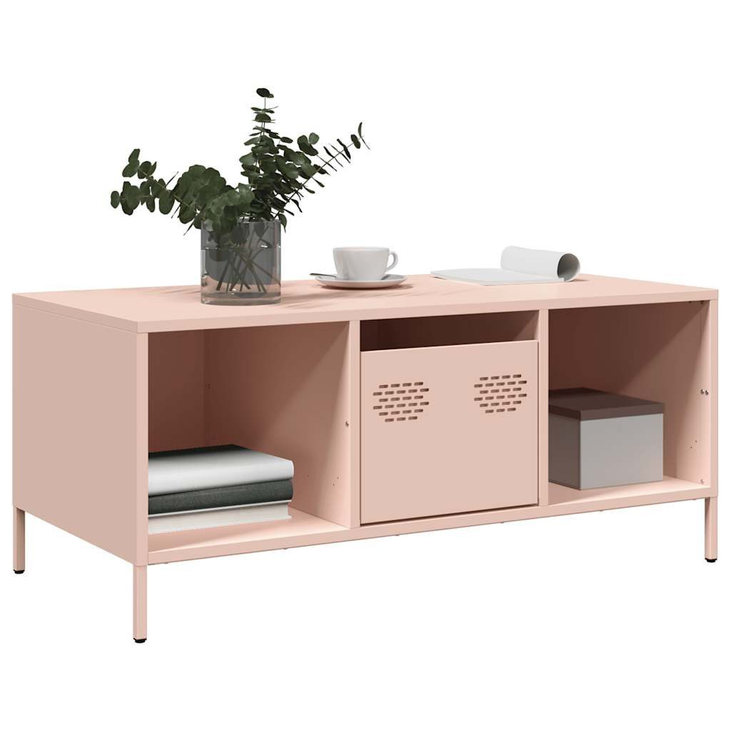 vidaXL Couchtisch Couchtisch Rosa 101,5x50x43,5 cm günstig online kaufen