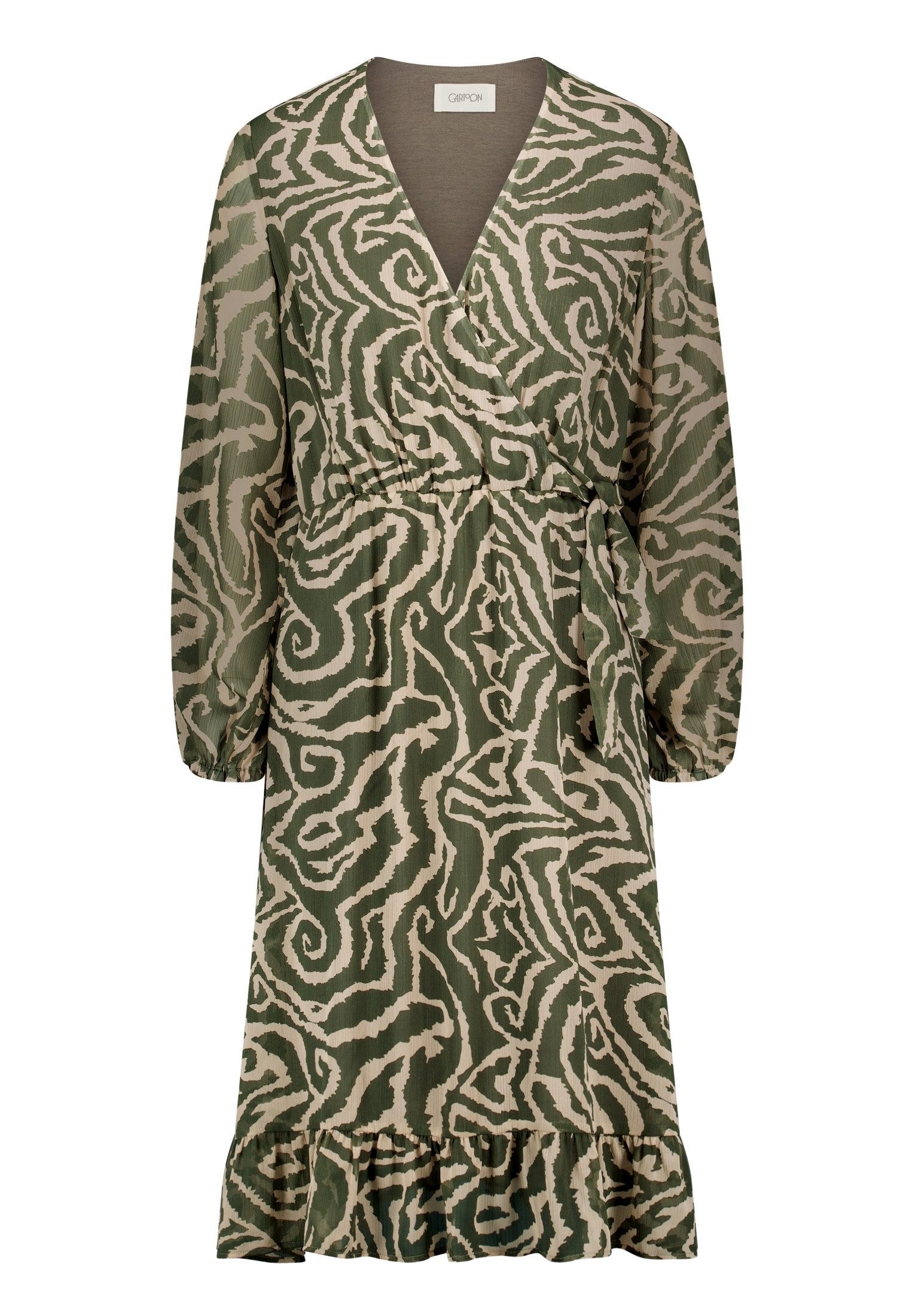 Cartoon Chiffonkleid Damen mit Muster