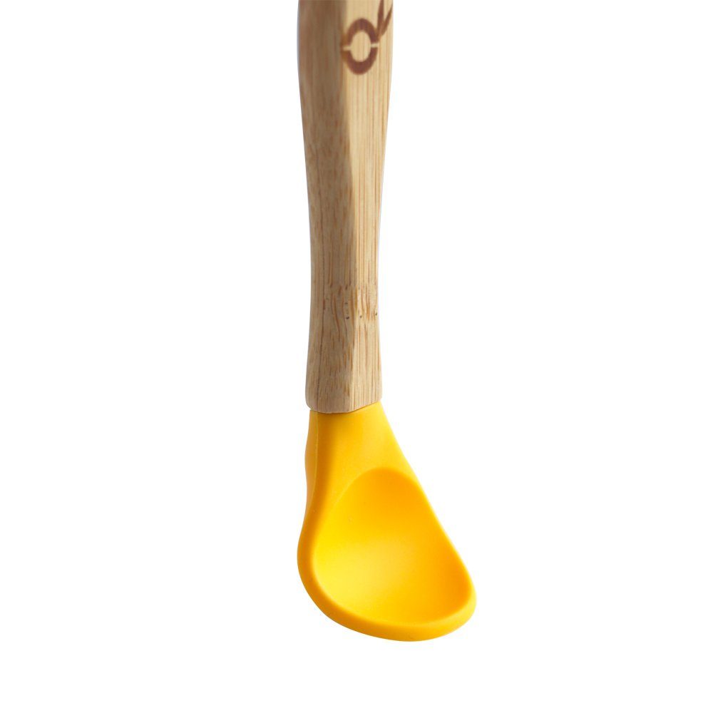 pandoo Kinderlöffel Kinderlöffel Set aus Bambus (5 Stück)