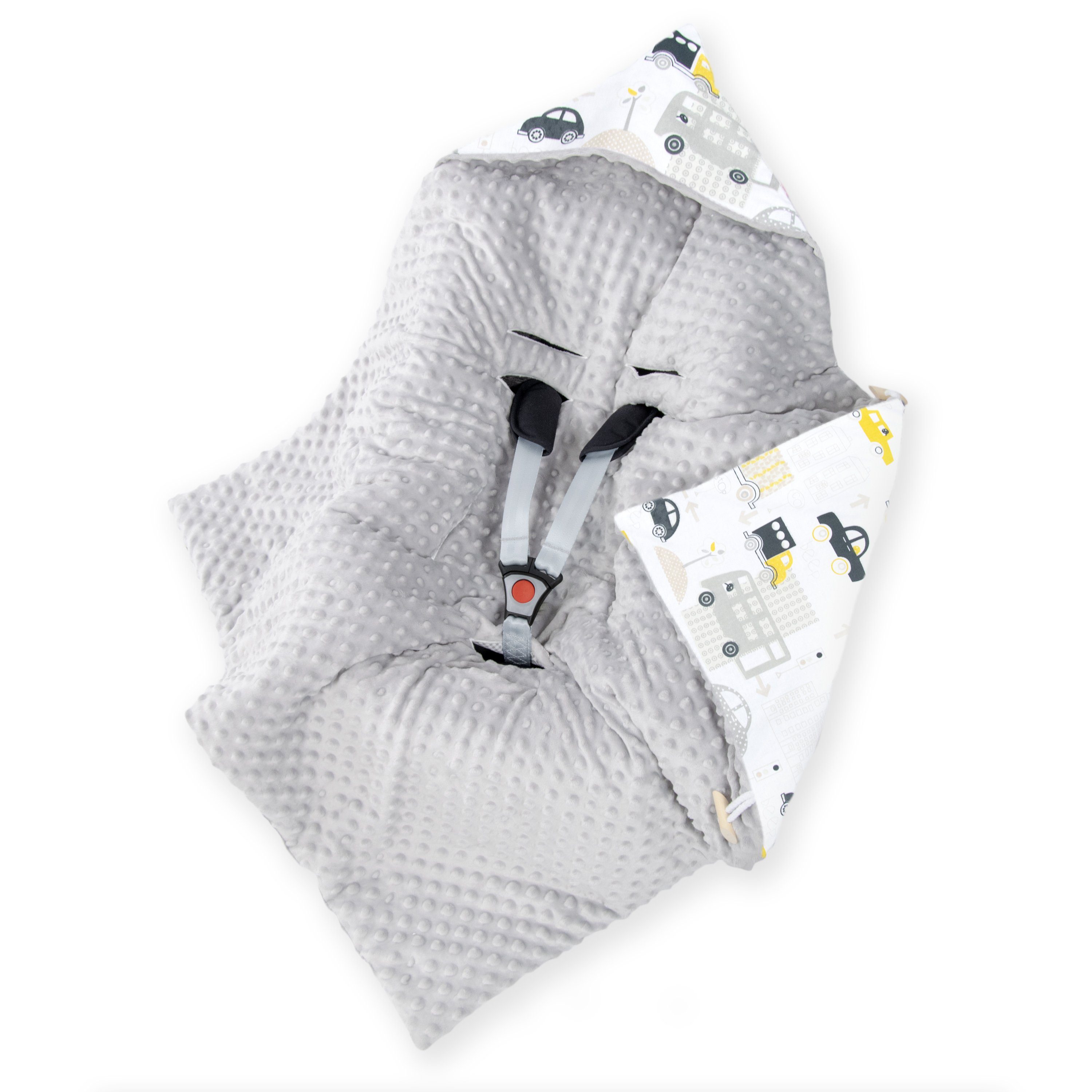 Einschlagdecke Babyschale - Kuscheldecke - Decke - Babydecke Baby für jede Jahreszeit