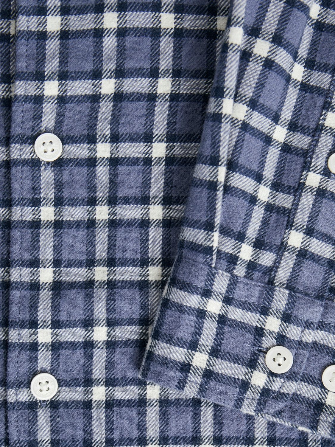 Jack & Jones Langarmhemd JORJOSHUA FLANNEL CHECK SHIRT LS – Bild 3 von 3