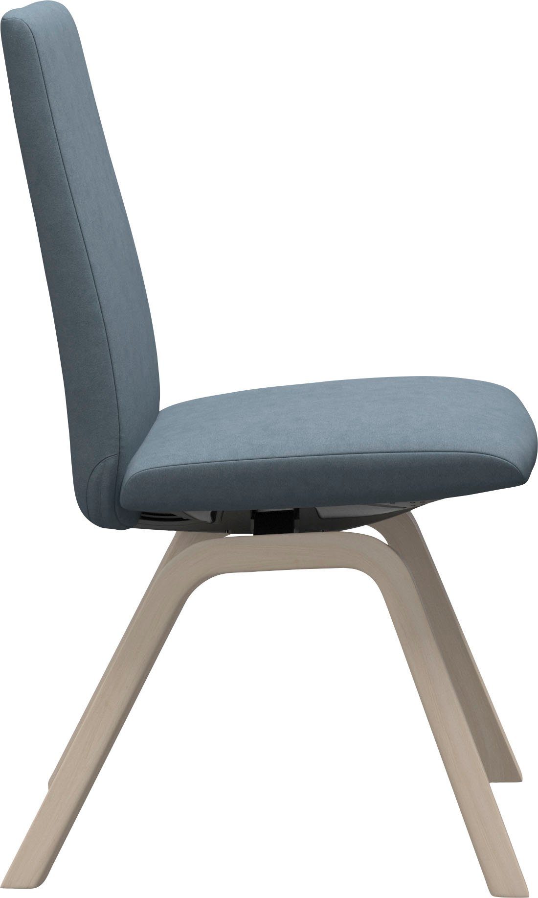 Stressless® Polsterstuhl Laurel, Low Back, Größe M, mit schräggestellten Beinen in Eiche gekalkt