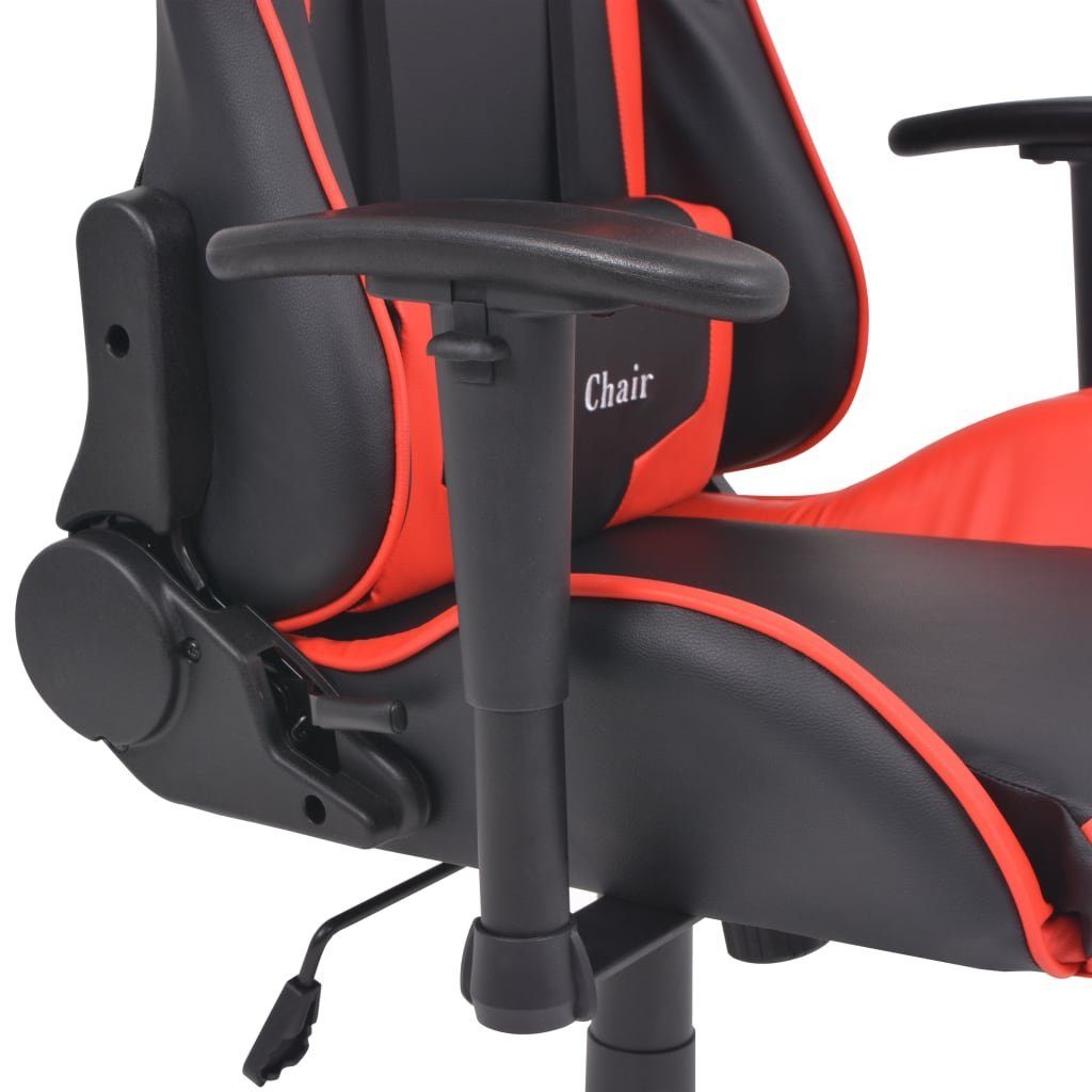 vidaXL Gaming-Stuhl Bürostuhl Gaming-Stuhl Neigbar 71 x x Kunstleder cm - 136) 70 (126 Rot