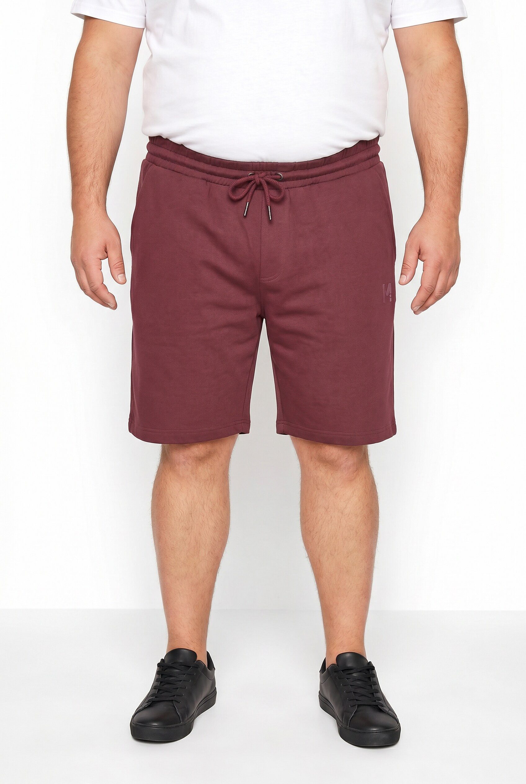 Men Plus Bermudas Sweatbermuda Basic Elastikbund