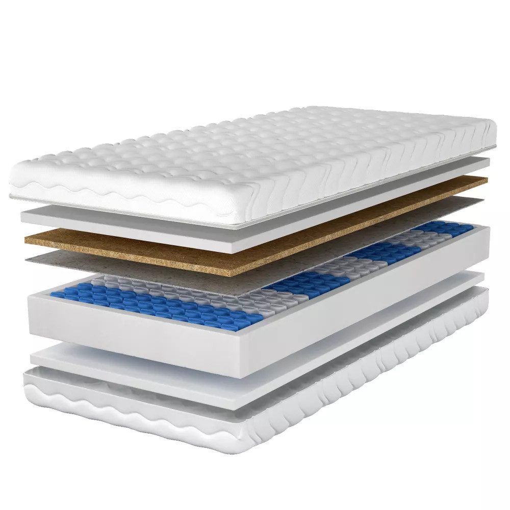 Taschenfederkernmatratze NEWADA Doppelseitige Matratze Mittelharte Feder-Po günstig online kaufen